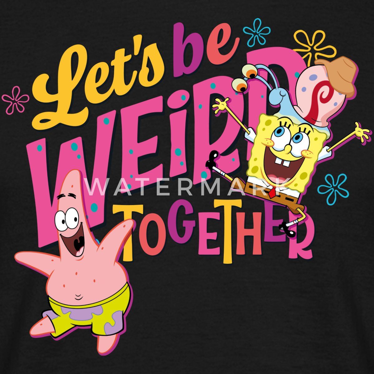 Spreadshirt T-Shirt SpongeBob Schwammkopf Patrick Gary Freundschaft Männer günstig online kaufen
