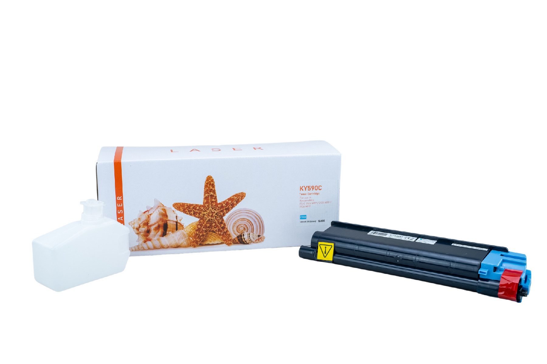 Supplies Germany Tonerkartusche 5.000 Seiten, (1-St), Toner-Kit cyan cyan 5000 Seiten