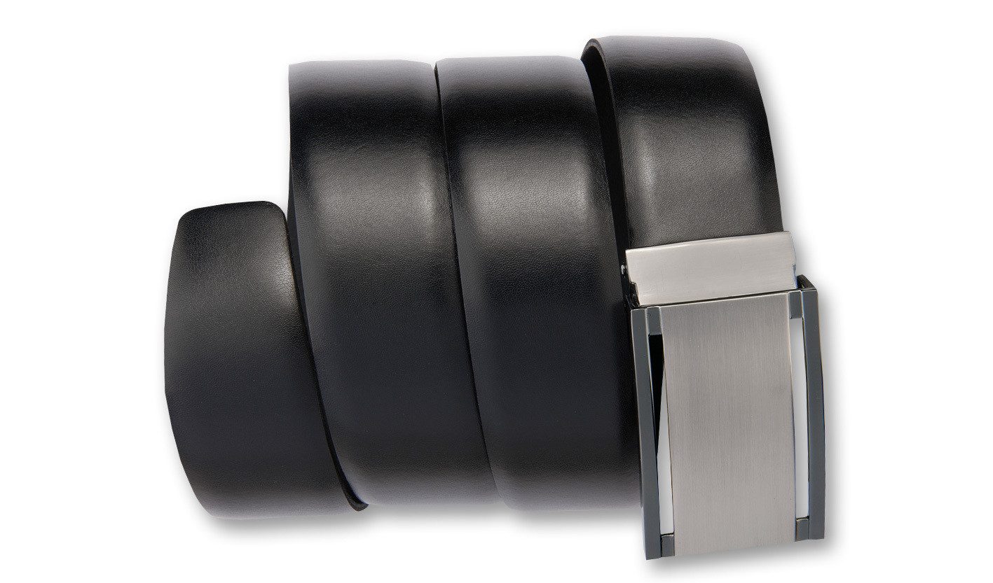 BERND GÖTZ Koppelgürtel Koppelgürtel aus bombierten Rindleder mit gebürsteter Schließe