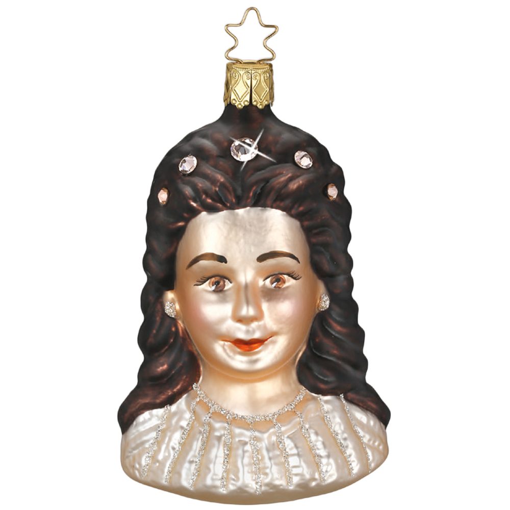 INGE-GLAS® Christbaumschmuck Sissi Bayerische Weihnacht schönes Bayern (1-tlg), mundgeblasen, handbemalt