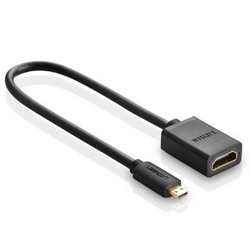 UGREEN Kabel Adapterkabel HDMI Adapter - Micro HDMI 19 Pin 20cm HDMI-Adapter, 20 cm