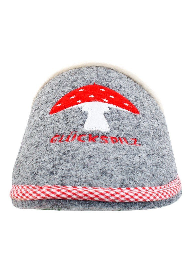 ADELHEID Glückspilz Filzpantoffeln Pantoffel