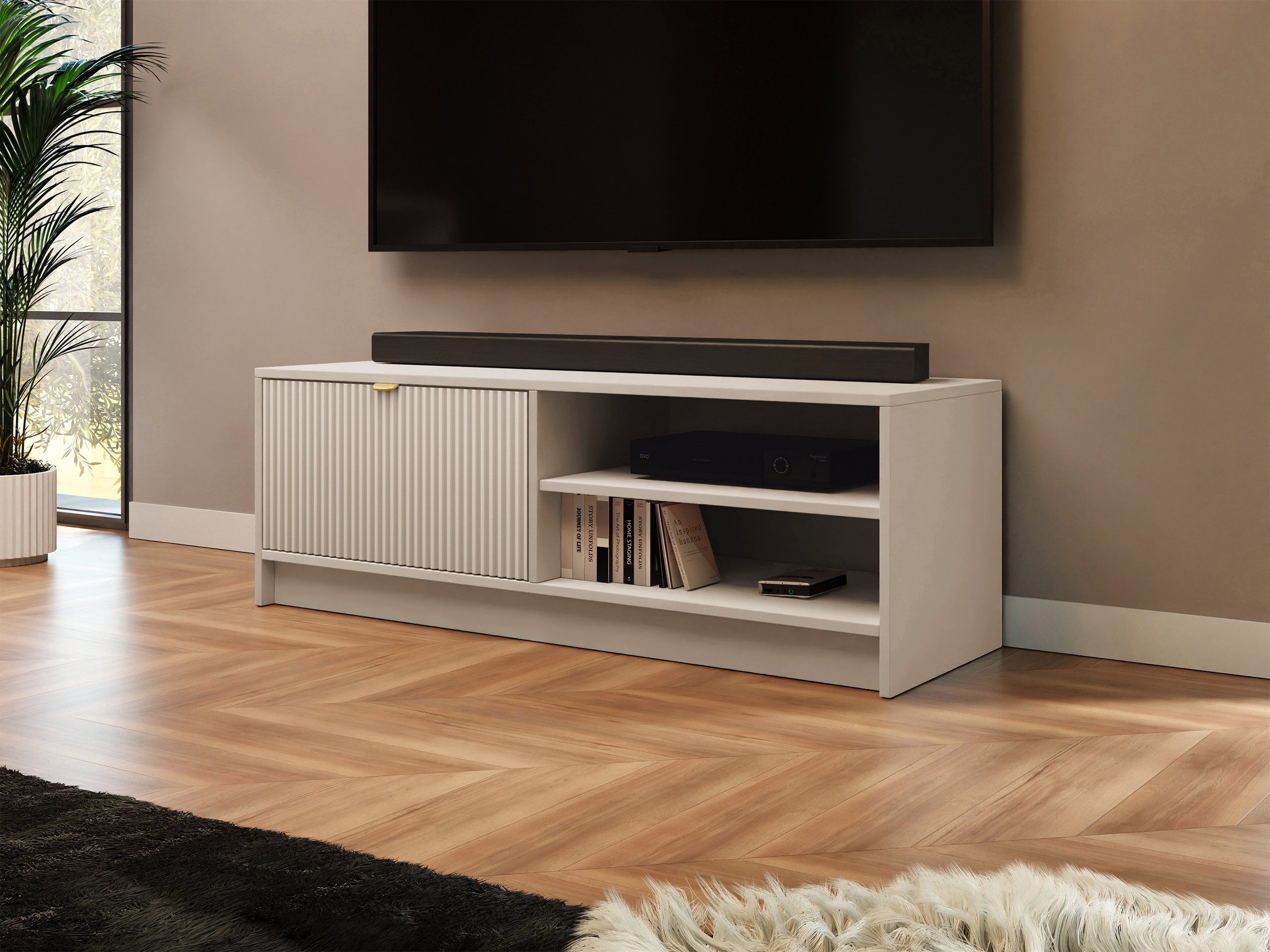 MIRJAN24 TV-Schrank Tireno 1K (mit Klappe) günstig online kaufen