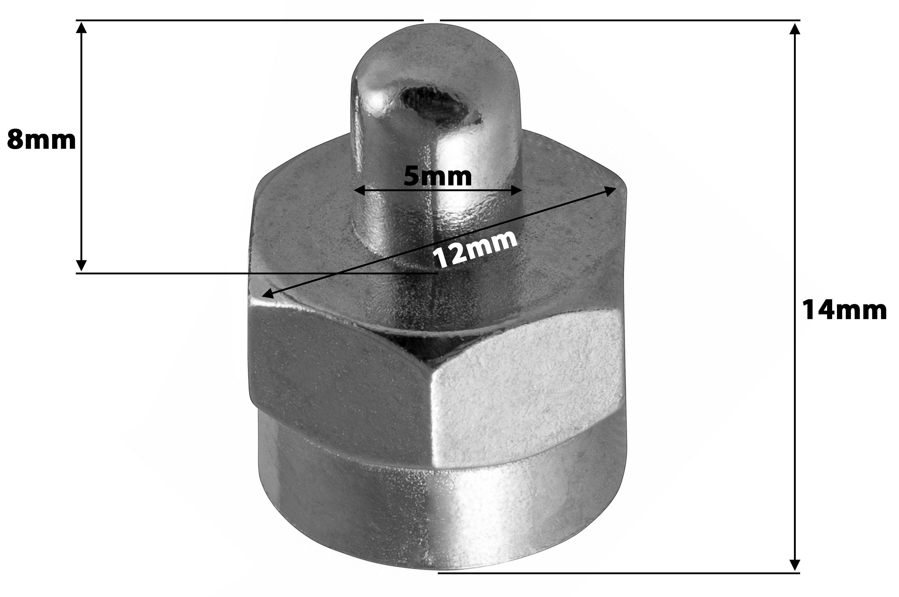 Poppstar SAT F-Abschlusswiderstand Endwiderstand für offene F-Anschlüsse SAT-Antenne (zum Abschluss an F-Buchse (Multischalter, LNB, Tuner, Dosen), 75 Ohm)