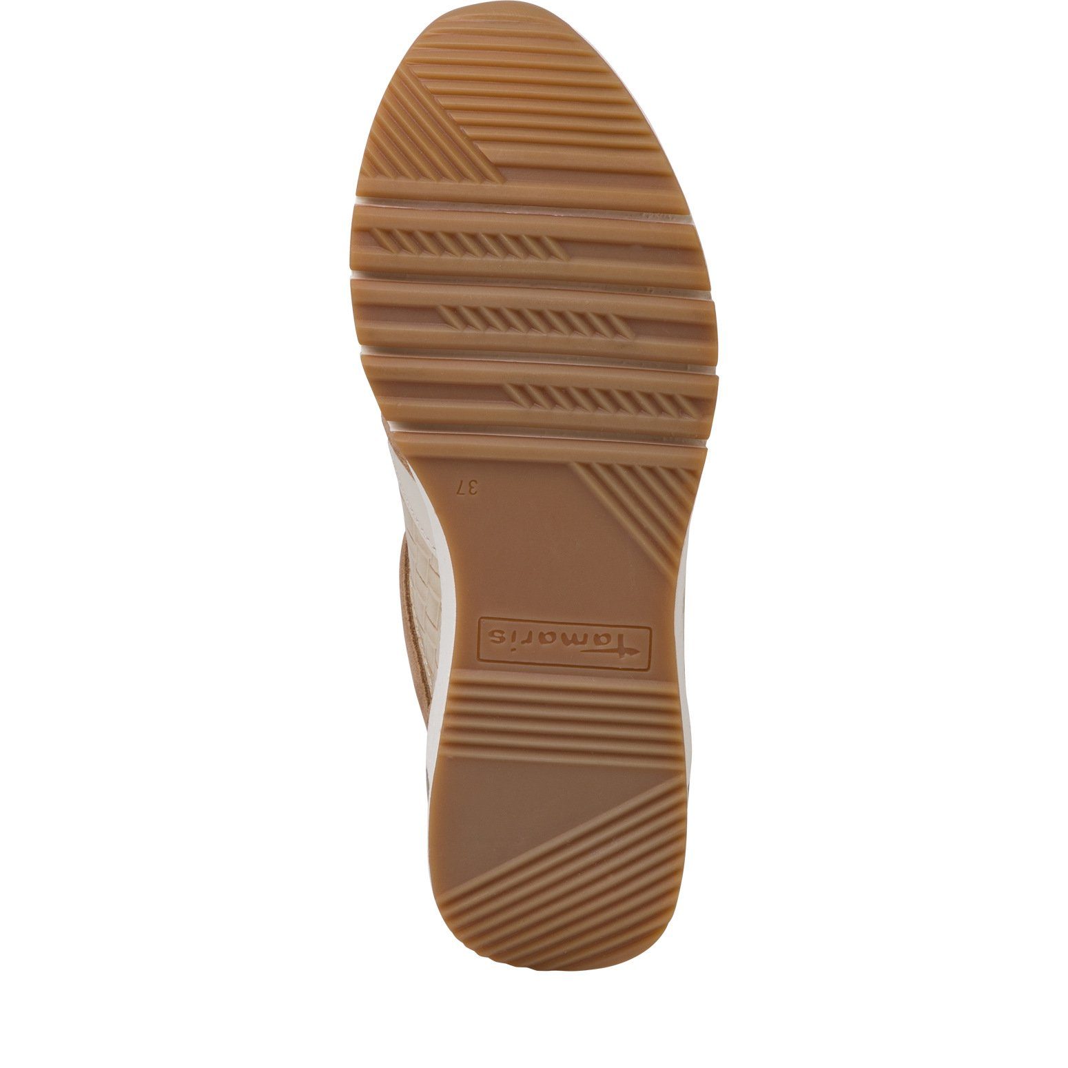 Tamaris Tamaris Comfort-Lining Damen Sneaker 1-23702-28-452 CAMEL/BEIGE ST Sneaker