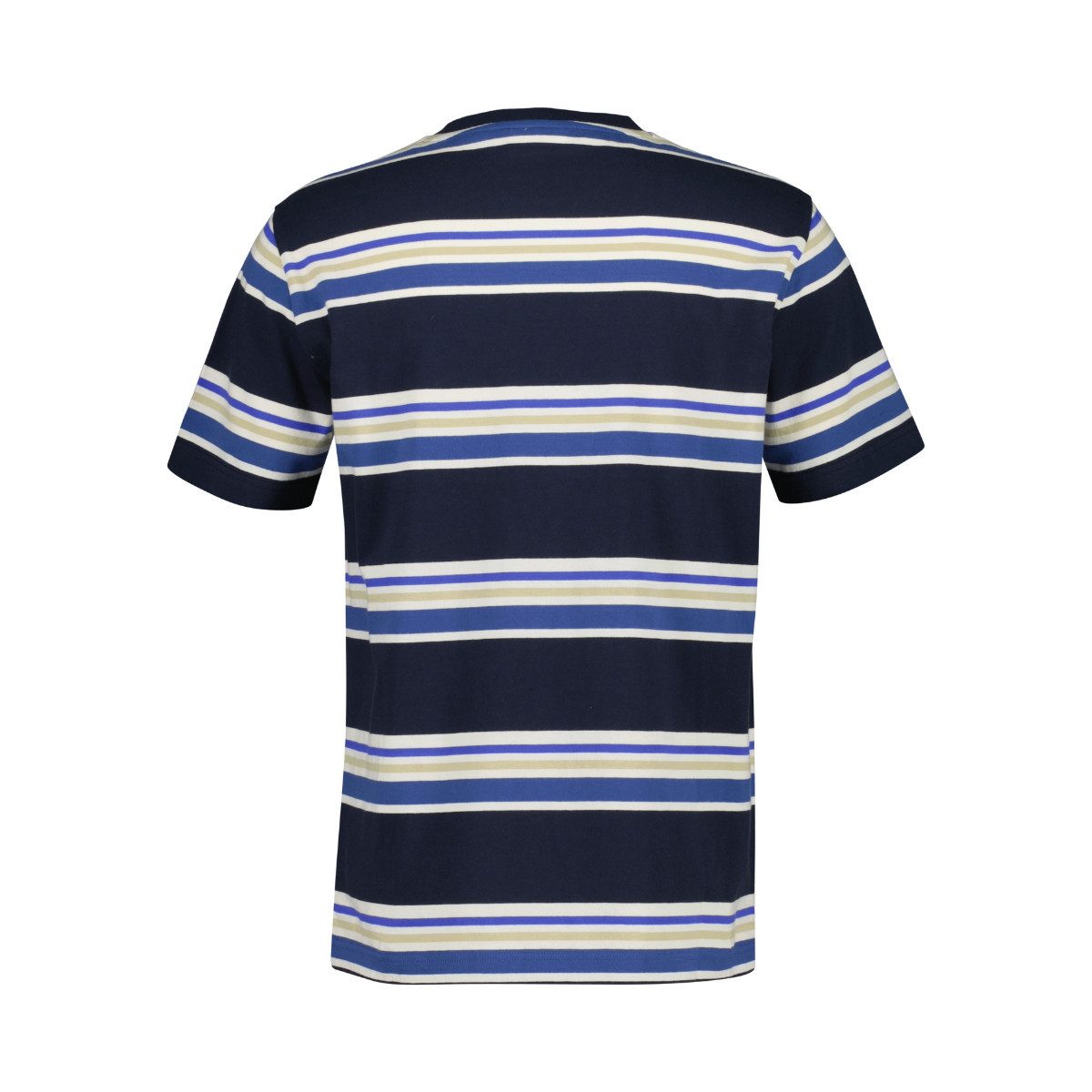 Gant T-Shirt 2003420 Herren T-Shirt Multistripe SS