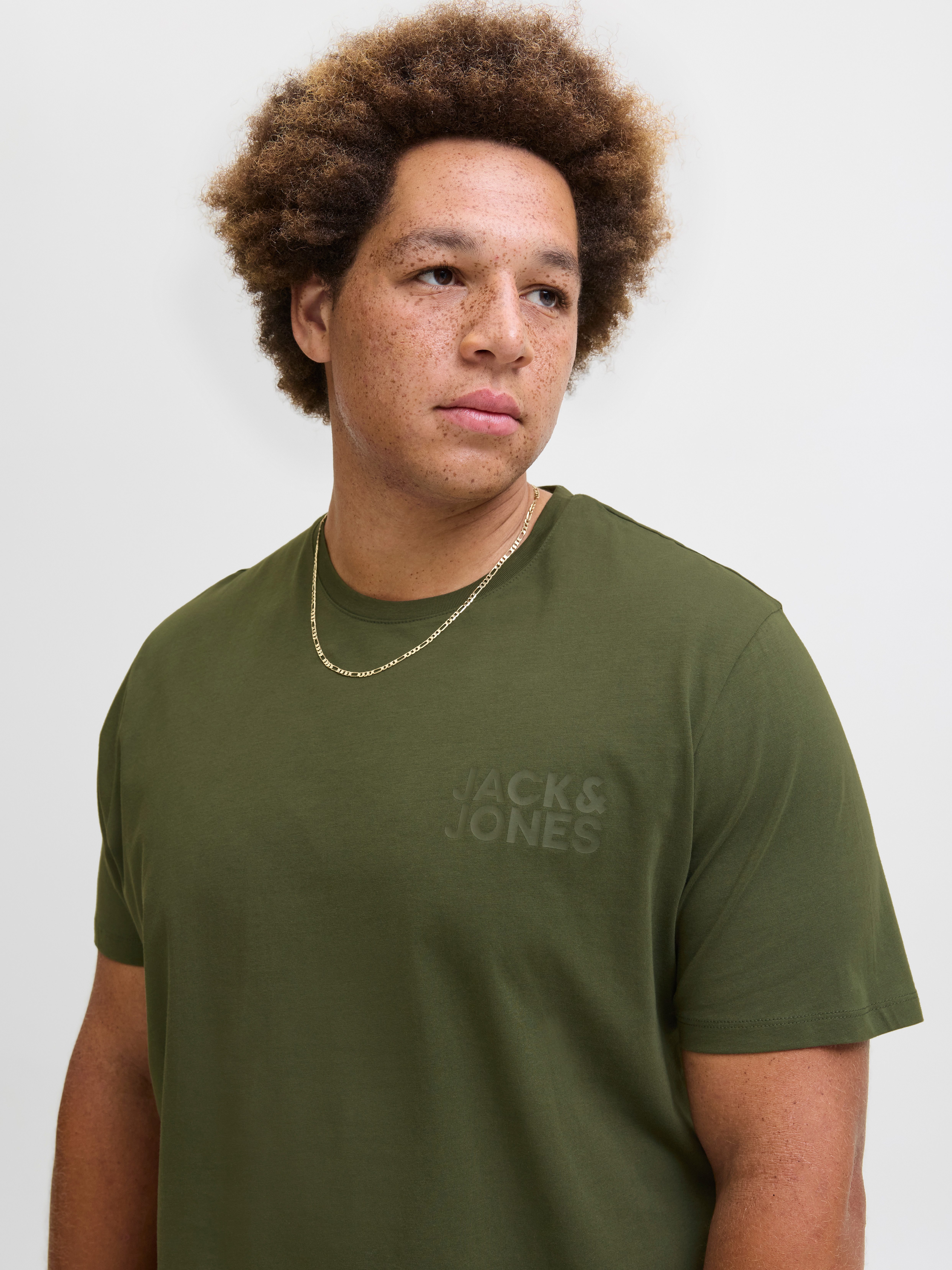 Jack & Jones PlusSize T-Shirt JJECORP LOGO TEE SS O-NECK NOOS PLS mit Logo günstig online kaufen