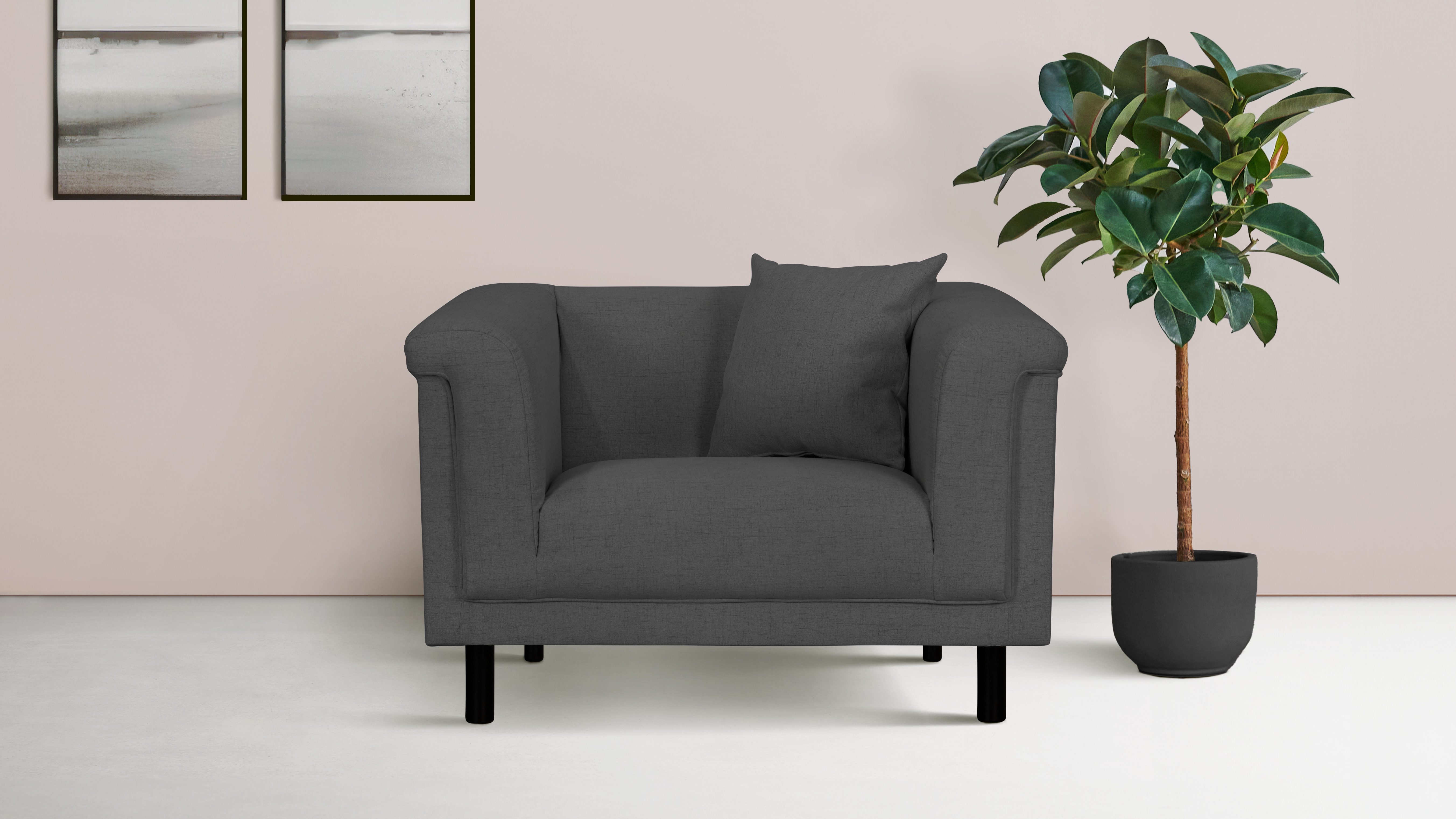 INOSIGN Sessel AGNIA B/T/H: 100/85/71 cm, günstig online kaufen