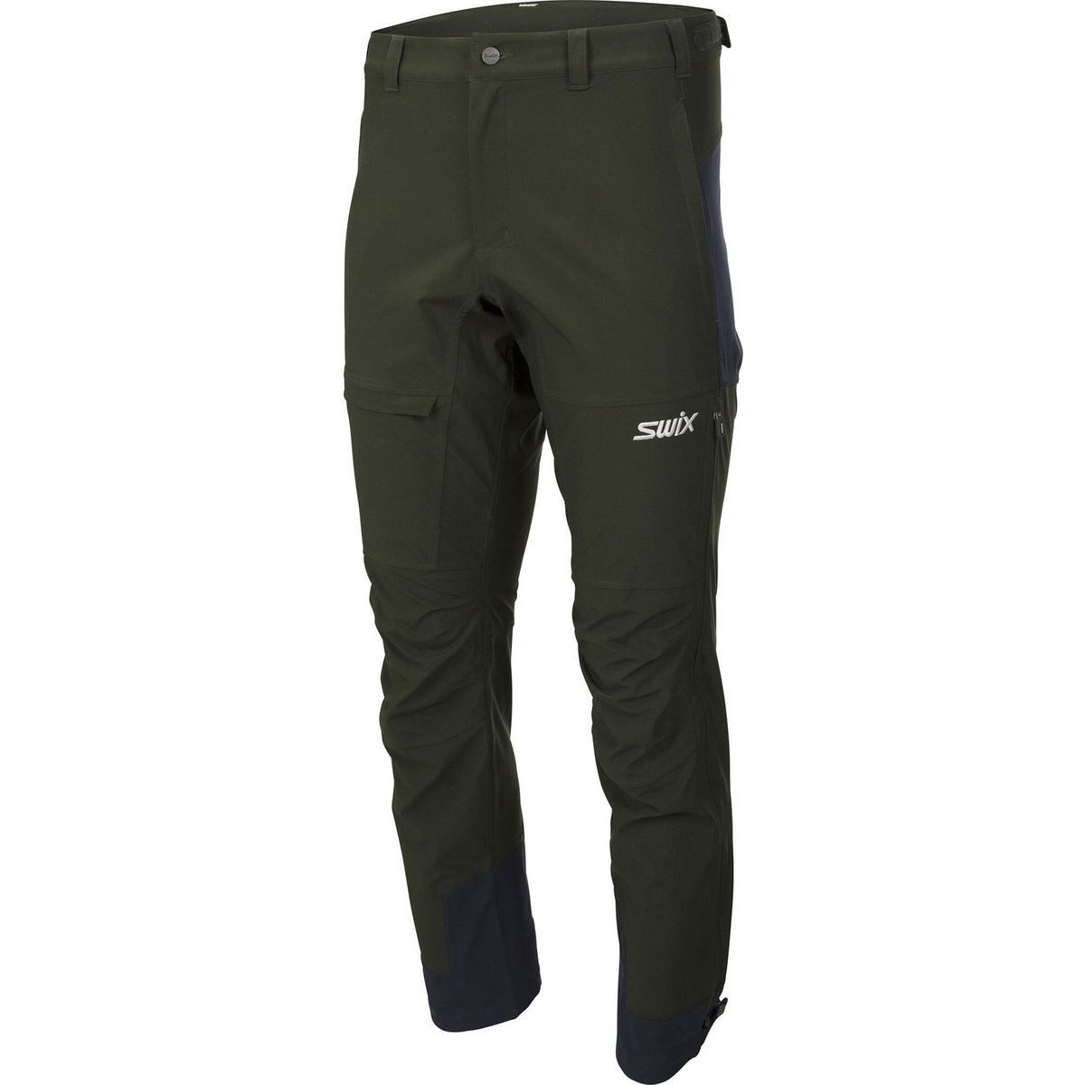 Swix Skihose Blizzard Pants M Wasserdichte Shell-Hose mit Stretch, verstellbarer Taille und
