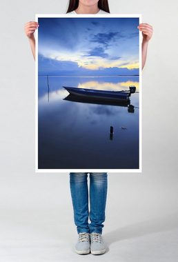 Sinus Art Poster Naturfotografie 60x90cm Poster Blaue Stunde