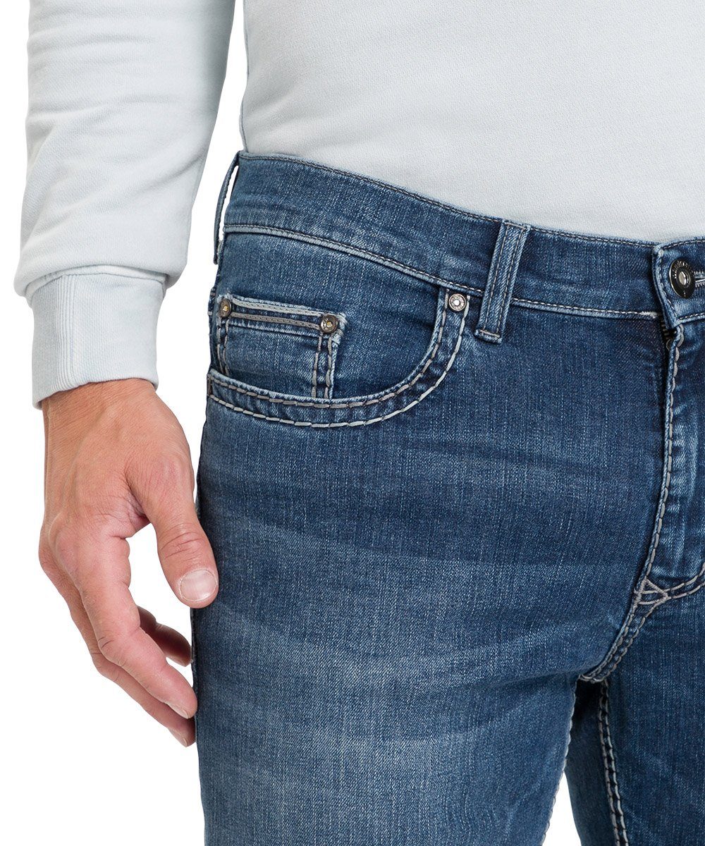 Pioneer Authentic Jeans 5-Pocket-Jeans PIONEER RANDO blue used buffies 16541 6745.6824 - HANDCRAFTED – Bild 5 von 5