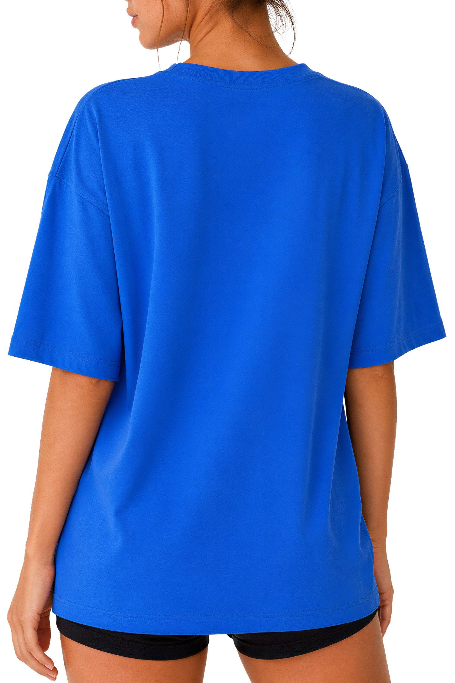 Reichstadt Oversize-Shirt Damen Oversized Kurzarmshirt 24RSW058 in kräftigen Farben