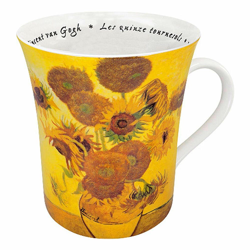 Könitz Becher Les Fleurs Van Gogh 410 ml, Porzellan