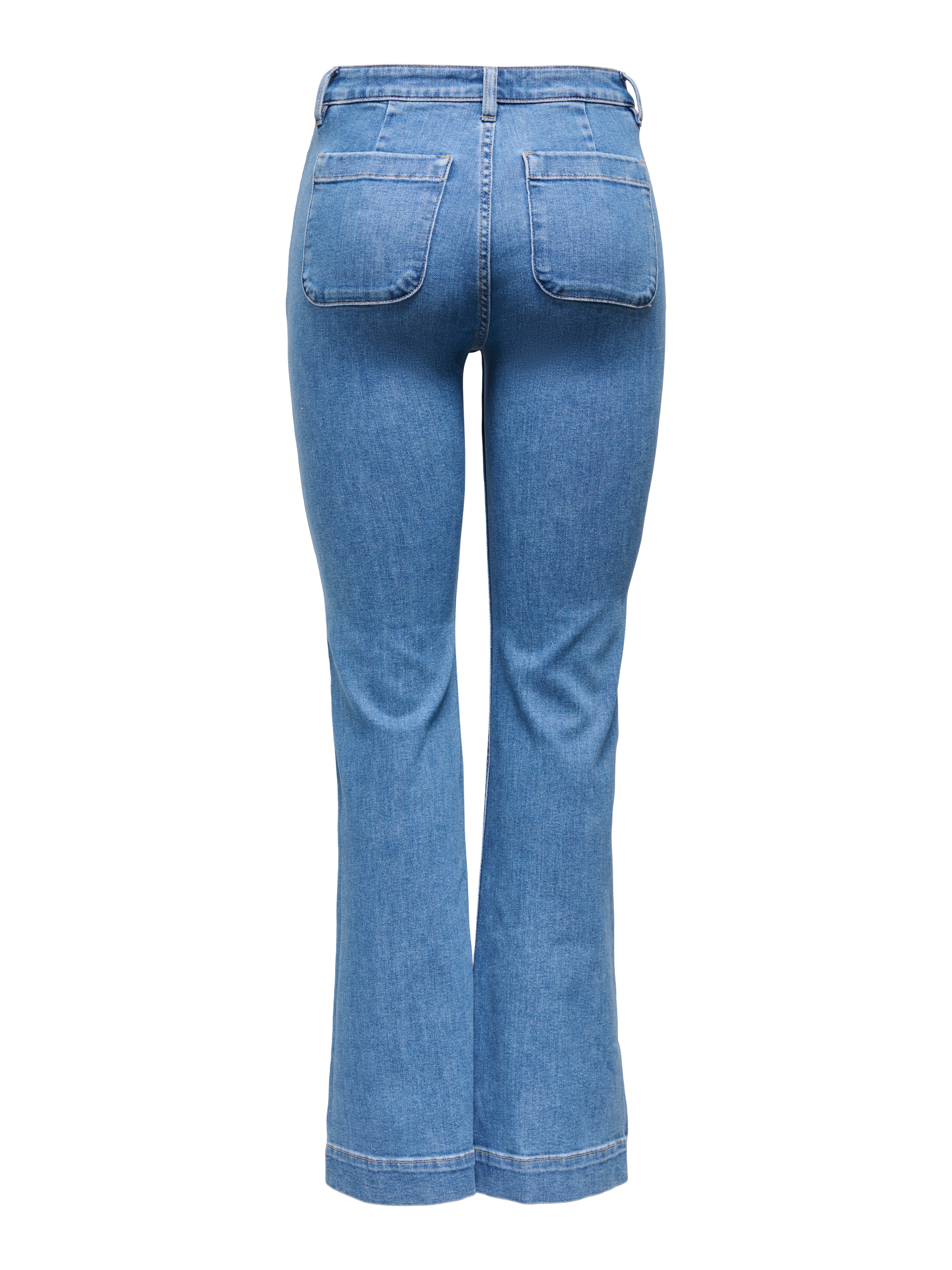 ONLY Bootcut-Jeans ONLMADISON HW POCKET FLARED DNM GEN540