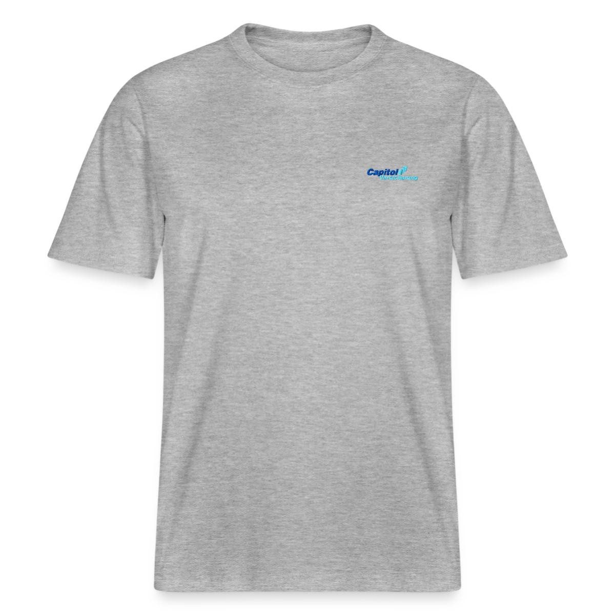 T-Shirt Stromberg Gesticktes Logo Der Capitol Versicherung Relaxed Fit Unisex