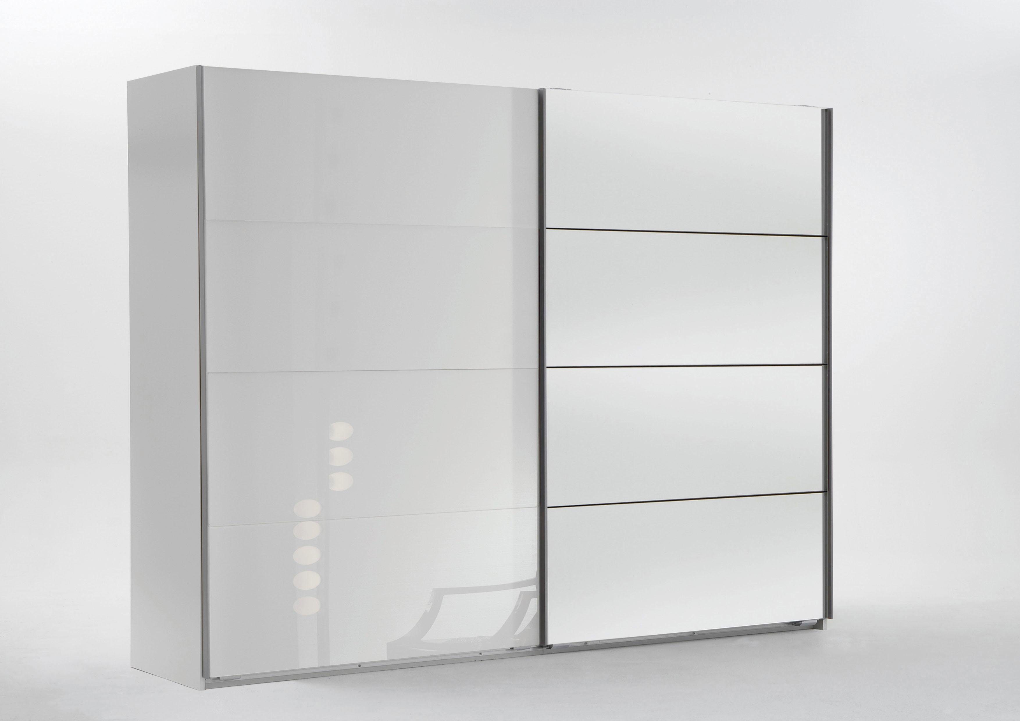 Wimex Schwebetürenschrank Easy mit Glas und Spiegel