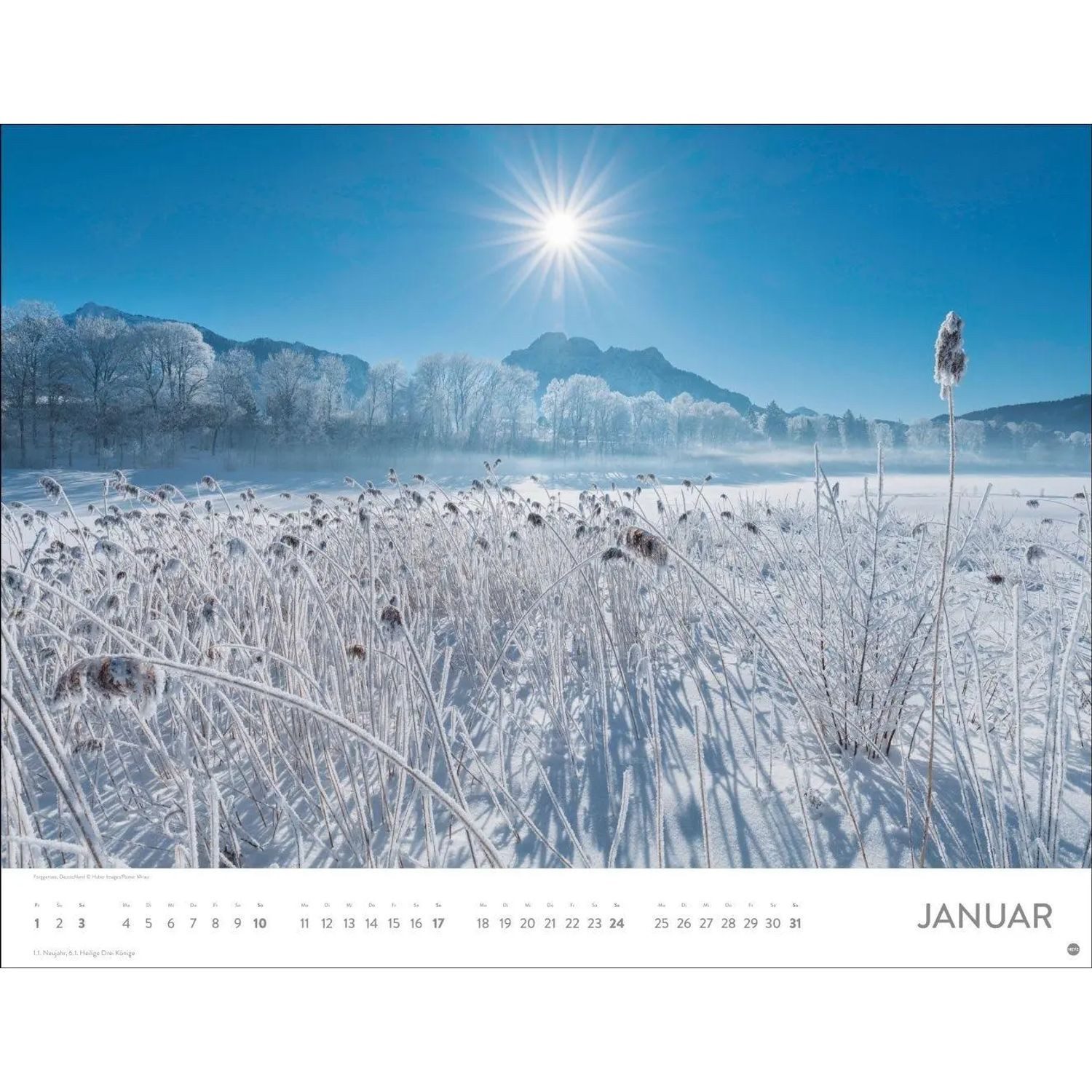 HEYE Wandkalender Seeblicke Posterkalender 2027 – Bild 3 von 5