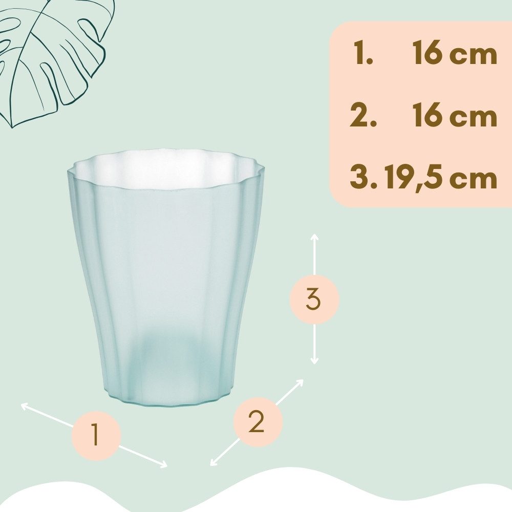 GarPet Blumentopf 4er Set Orchideentopf Transparent Orchideen Über Topf Inn günstig online kaufen