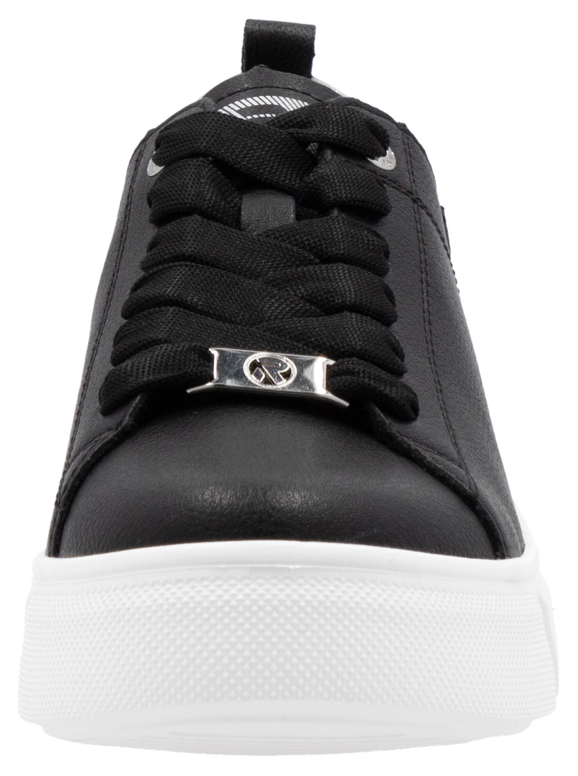 Rieker Sport Plateausneaker, Schnürschuh, Halbschuh, Freizeitsneaker mit Soft-Einlage
