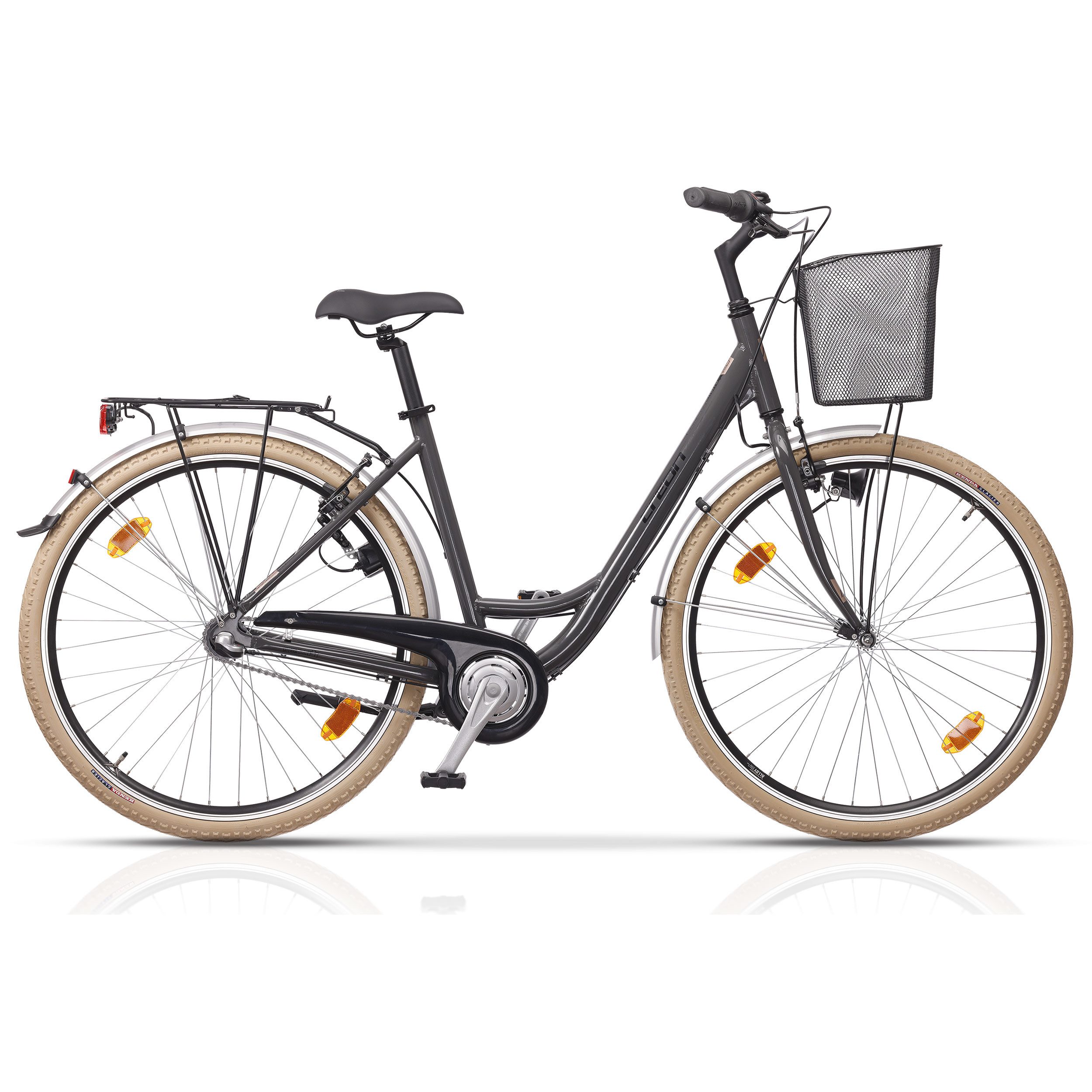 Airtracks Cityrad 28 Zoll Damen City Fahrrad CITERRA SL1 WAVE / LOW STEP Bike, 3 Gang Shimano NEXUS Schaltwerk, Nabenschaltung, (Shimano Nexus 3), Schwarz - Rahmenhöhen 45cm 50cm 55cm - Modell 2026