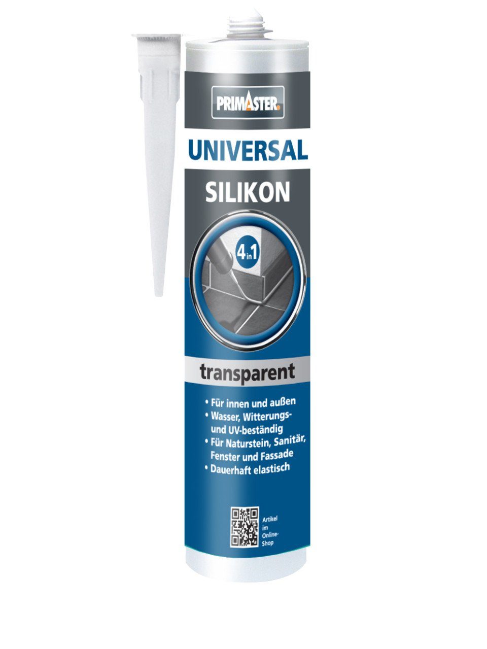 Primaster Silikon Primaster Universal Silikon 4 in1 transparent 300
