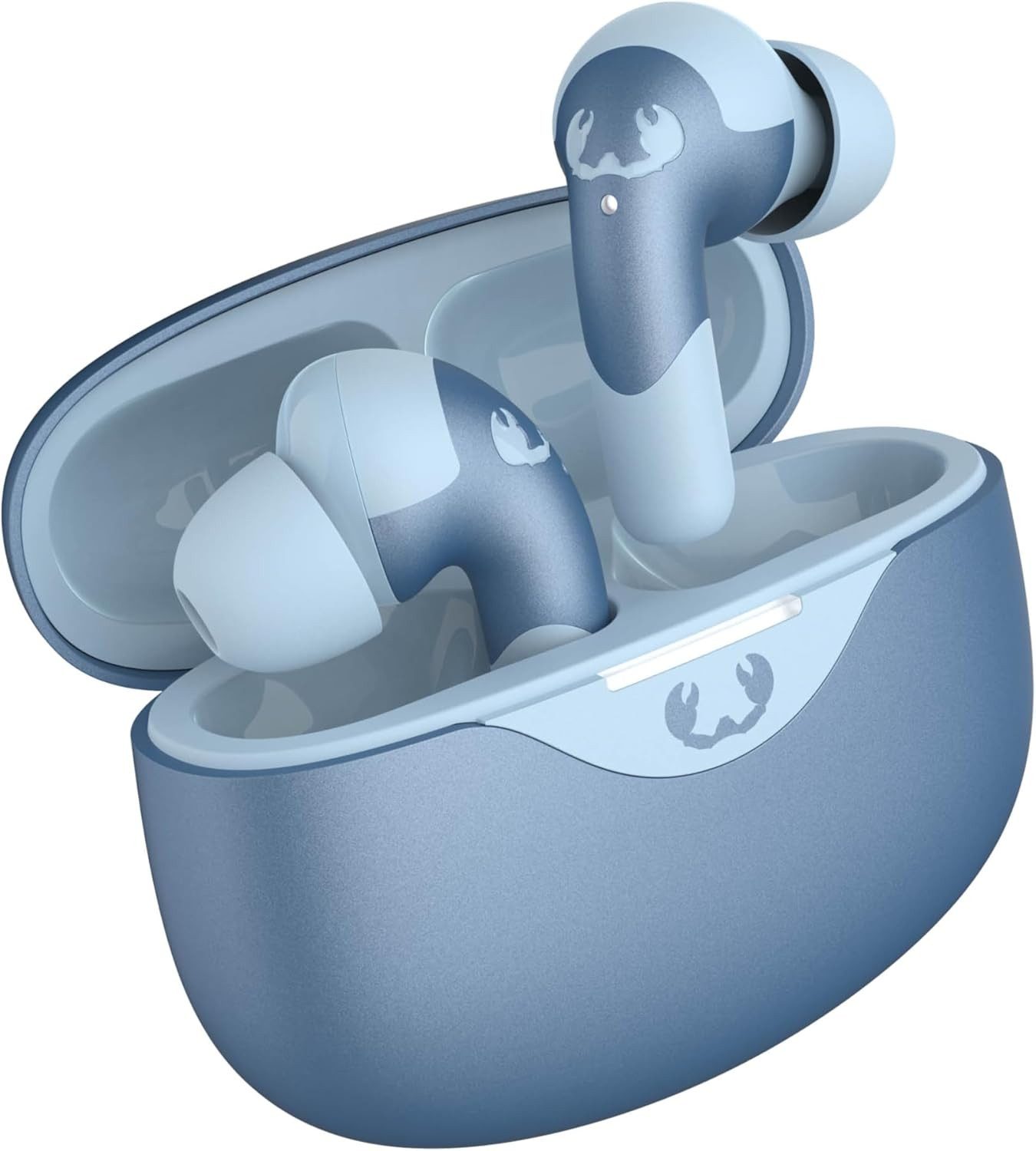 Fresh 'n Rebel Bluetooth Kopfhörer mit ANC, 34h Akku, IPX4, Mikrofon In-Ear-Kopfhörer (Bluetooth 5.3 Technologie garantiert schnelle Verbindung, geringe Latenz und stabile Übertragung mit allen Geräten., Kabelose Noise Cancelling Kopfhöre mit ENC Bluetooth 5.3 Touch Control)