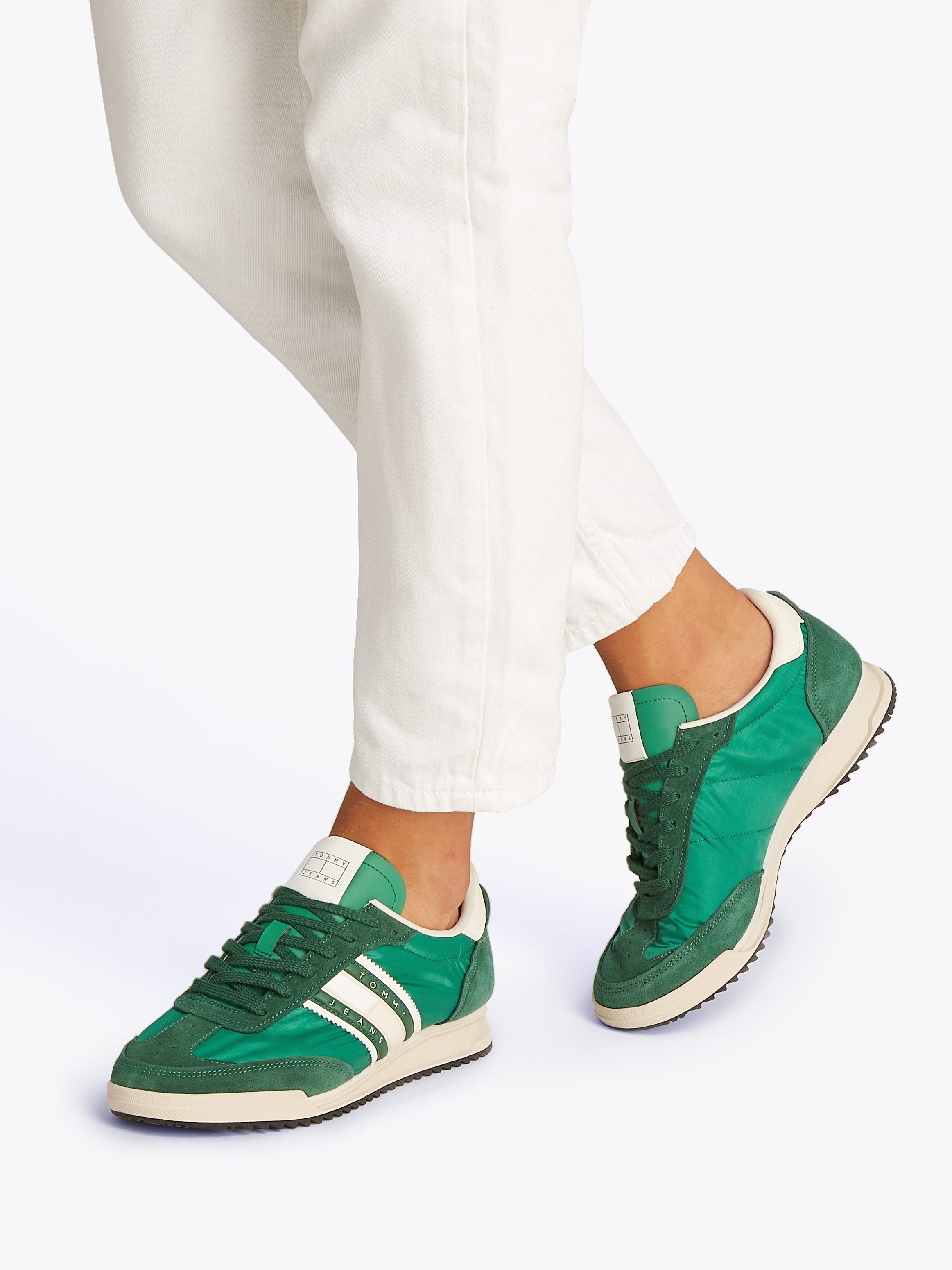 Tommy Jeans TJM RETRO RUNNER CLEATED Sneaker, Freizeitschuh, Halbschuh, Sch günstig online kaufen