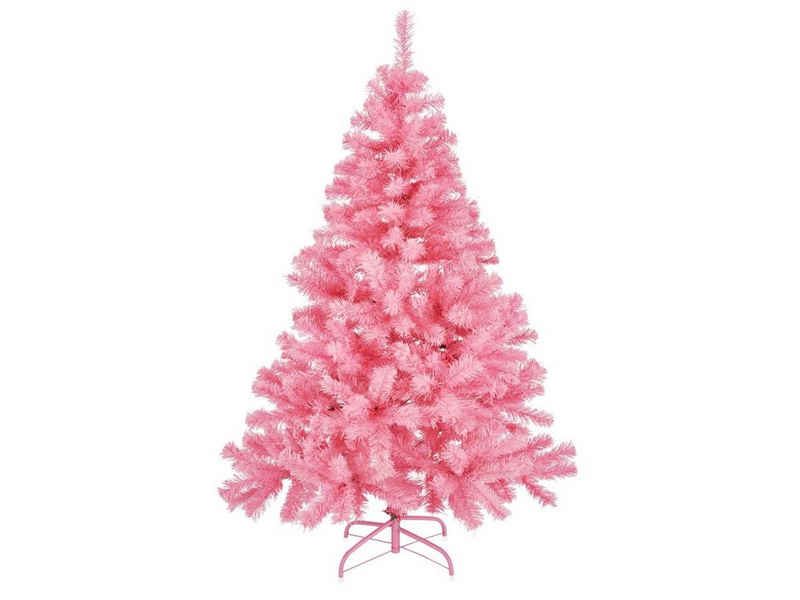 Gravidus Künstlicher Weihnachtsbaum »Künstlicher Weihnachtsbaum in pink Tannenbaum Kunstbaum Christbaum Tanne 1,5m«