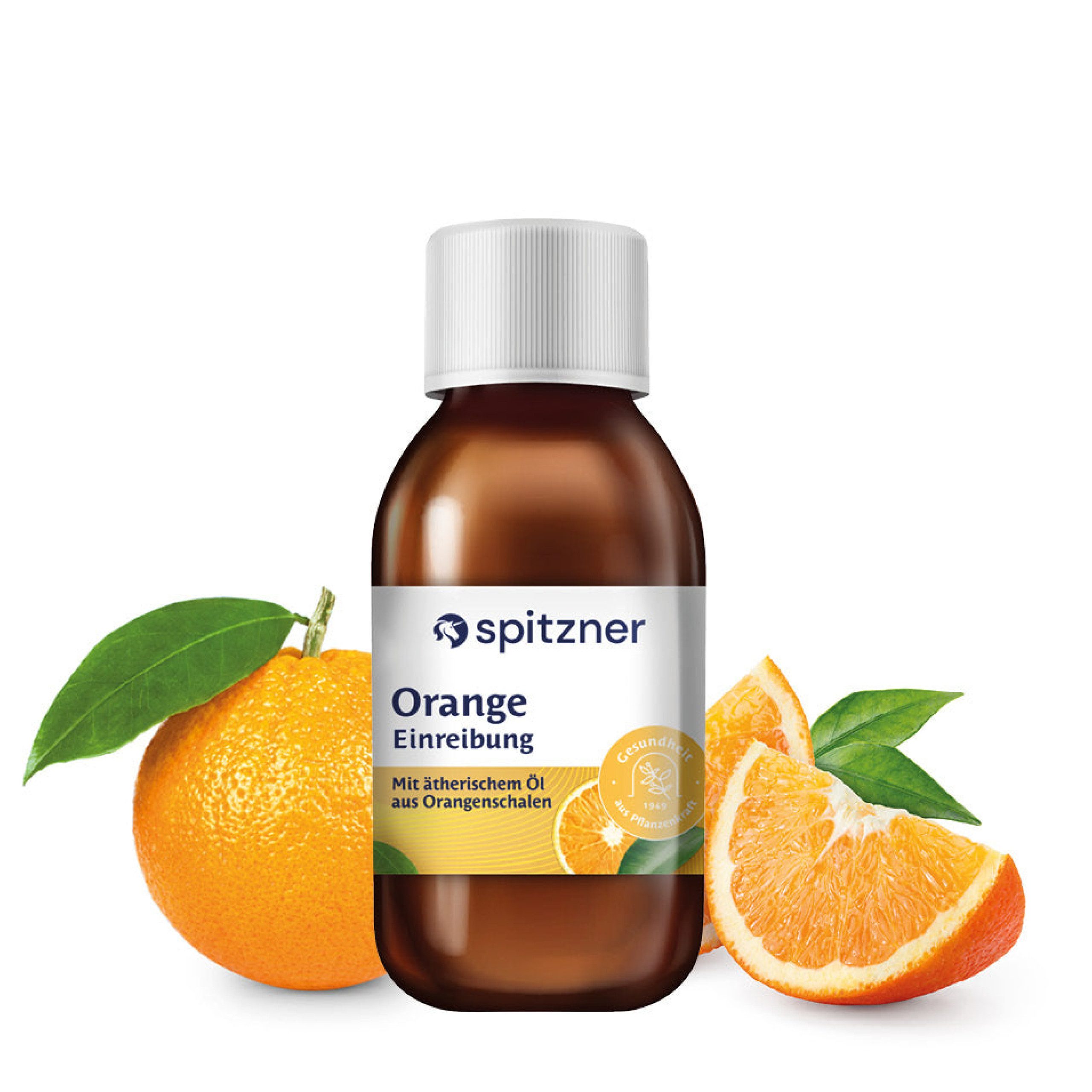Spitzner Massageöl Spitzner Einreibung Orange 125 ml angenehm kühlend