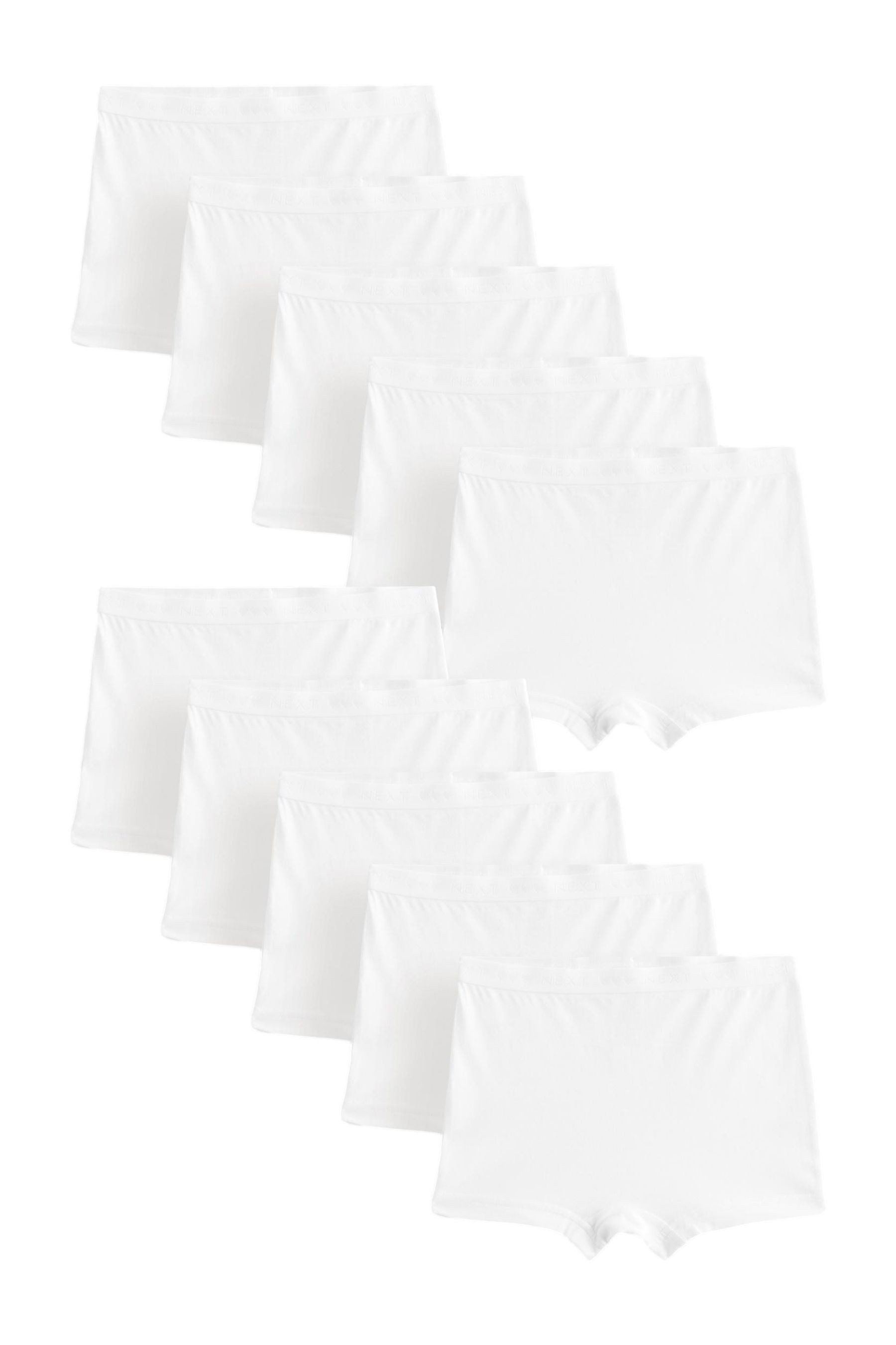 Schlüpfer Unterhosen, 10er-Pack
