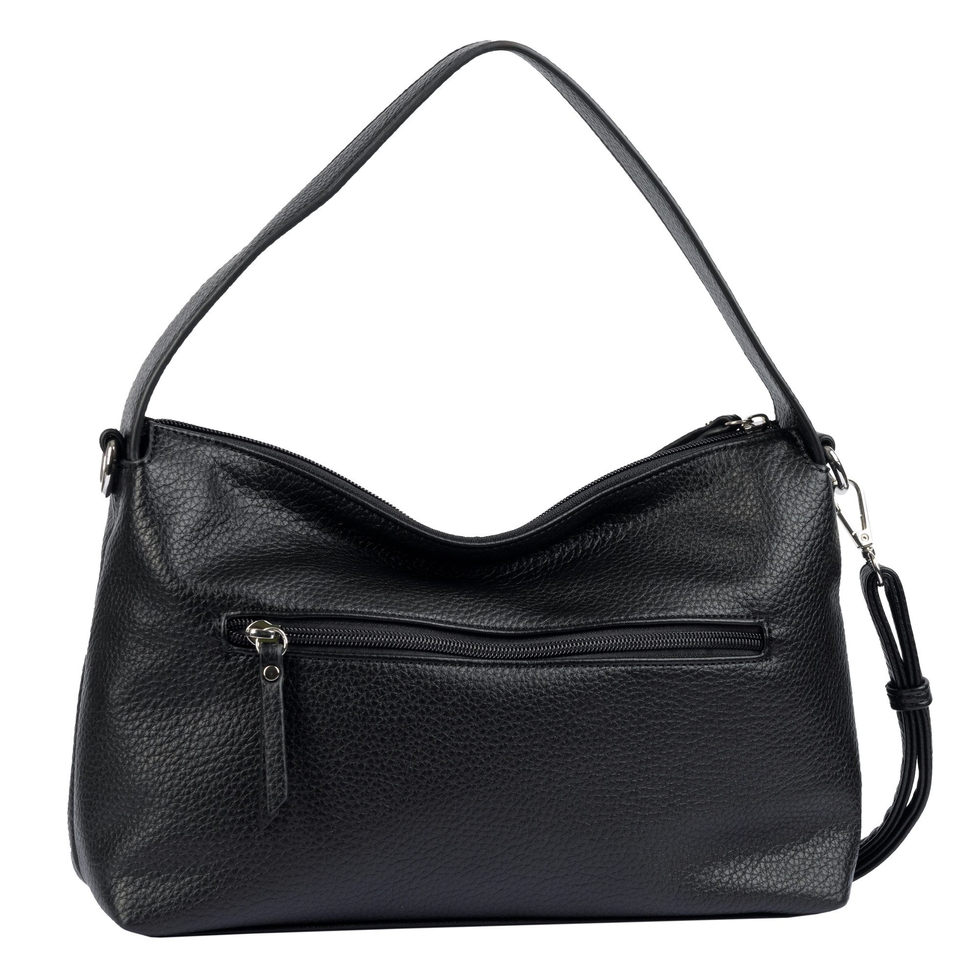 TOM TAILOR Schultertasche Lissi, besonders weiches Material lässig fallend mit trapzförmigen Schnitt
