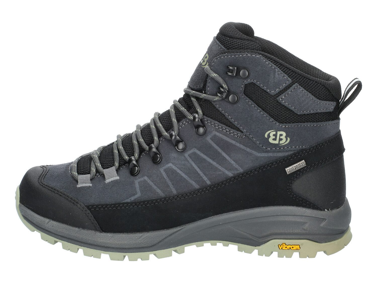 BRÜTTING Brütting Damen Outdoorstiefel Mount Sellery 221400-7318 grau/grün Trekkingschuh