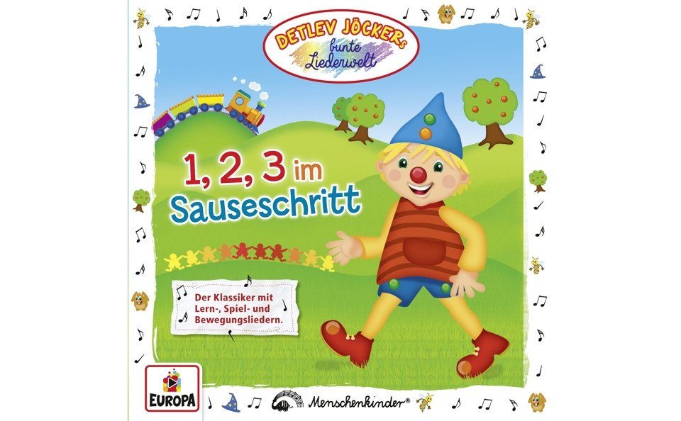 Hörspiel-CD 1,2,3 im Sauseschritt