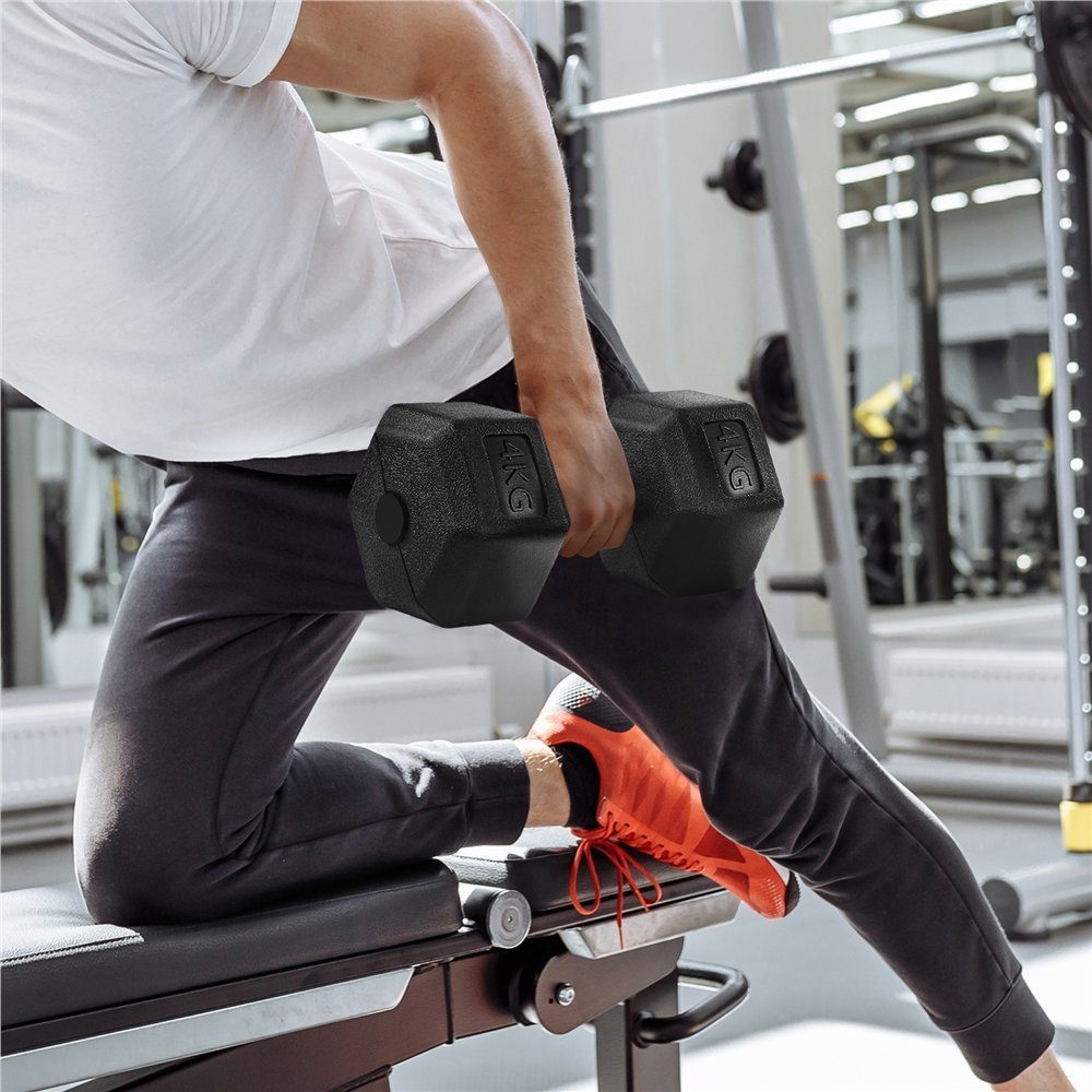 Yaheetech Kurzhantel 8/10/12/15/16/20 kg, (2er Set), 2er Kurzhanteln Hanteln Set für Krafttraining oder zu Hause