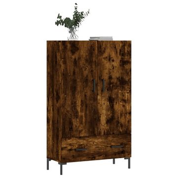 vidaXL Highboard Highboard Räuchereiche 69,5x31x115 cm Holzwerkstoff (1 St)