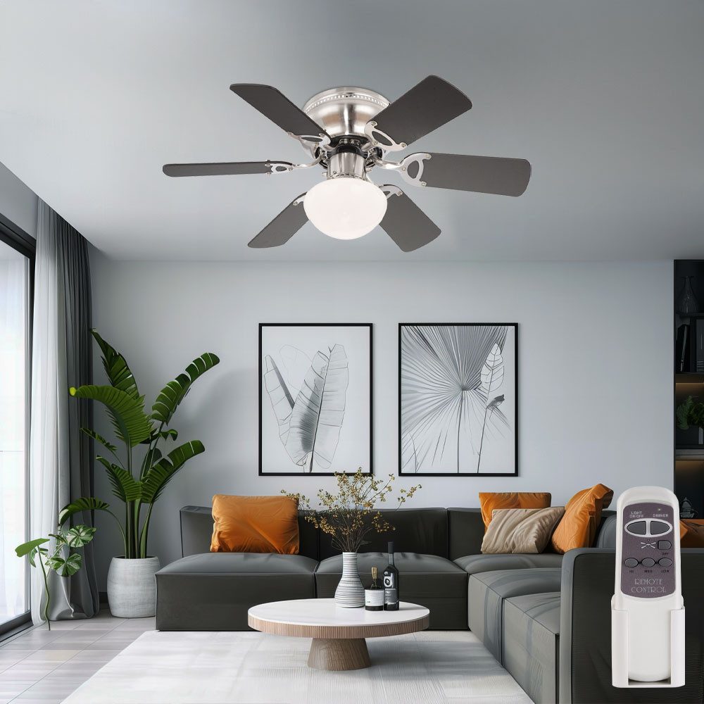 GLOBO LIGHTING Deckenventilator, Decken Lampe Ventilator günstig online kaufen