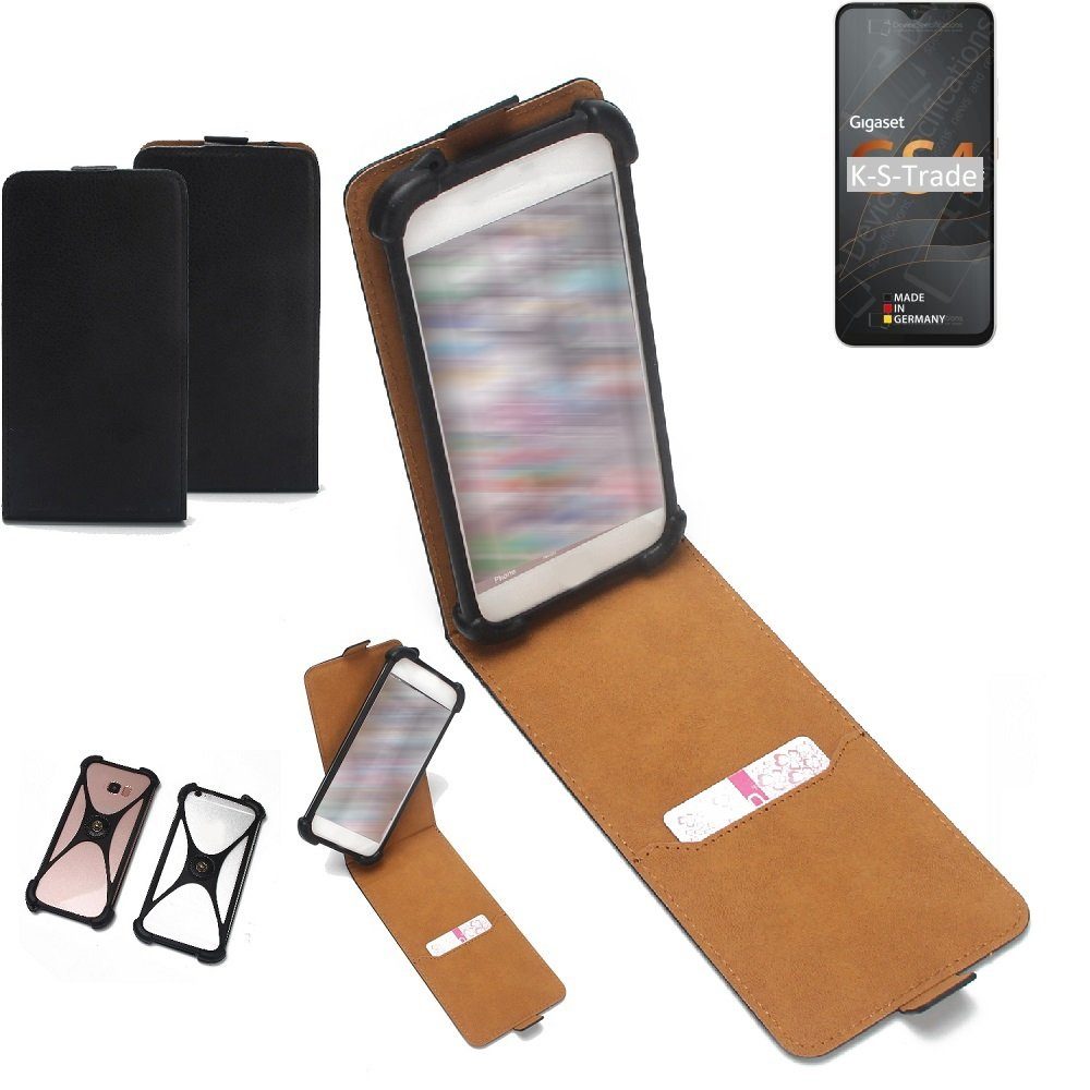 K-S-Trade Handyhülle für Gigaset GS4, Handyhülle Schutzhülle Hülle Case Cover Flip Style Bumper