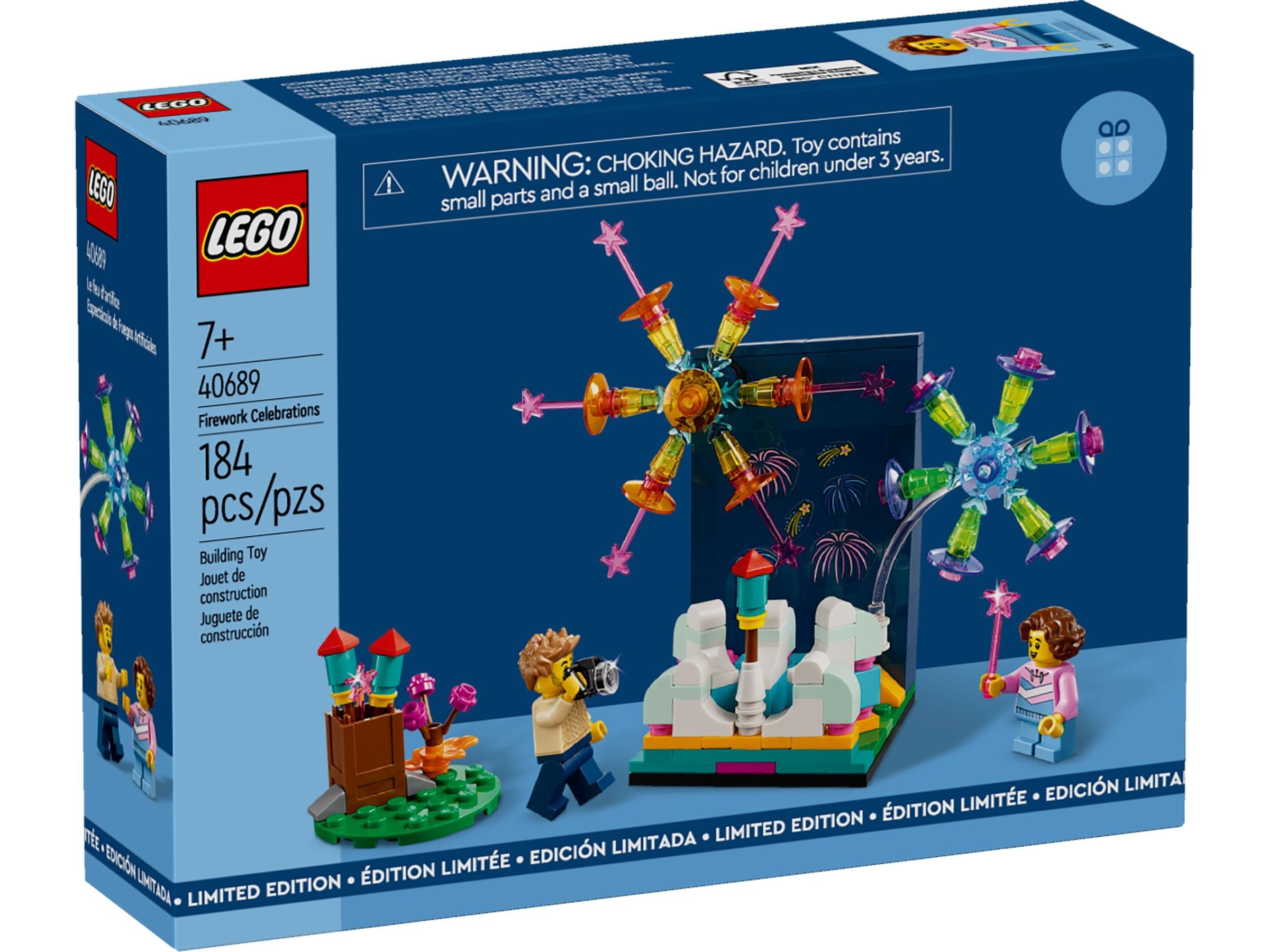 LEGO® LEGO® 40689 Feuerwerk Konstruktionsspielsteine, (184 günstig online kaufen
