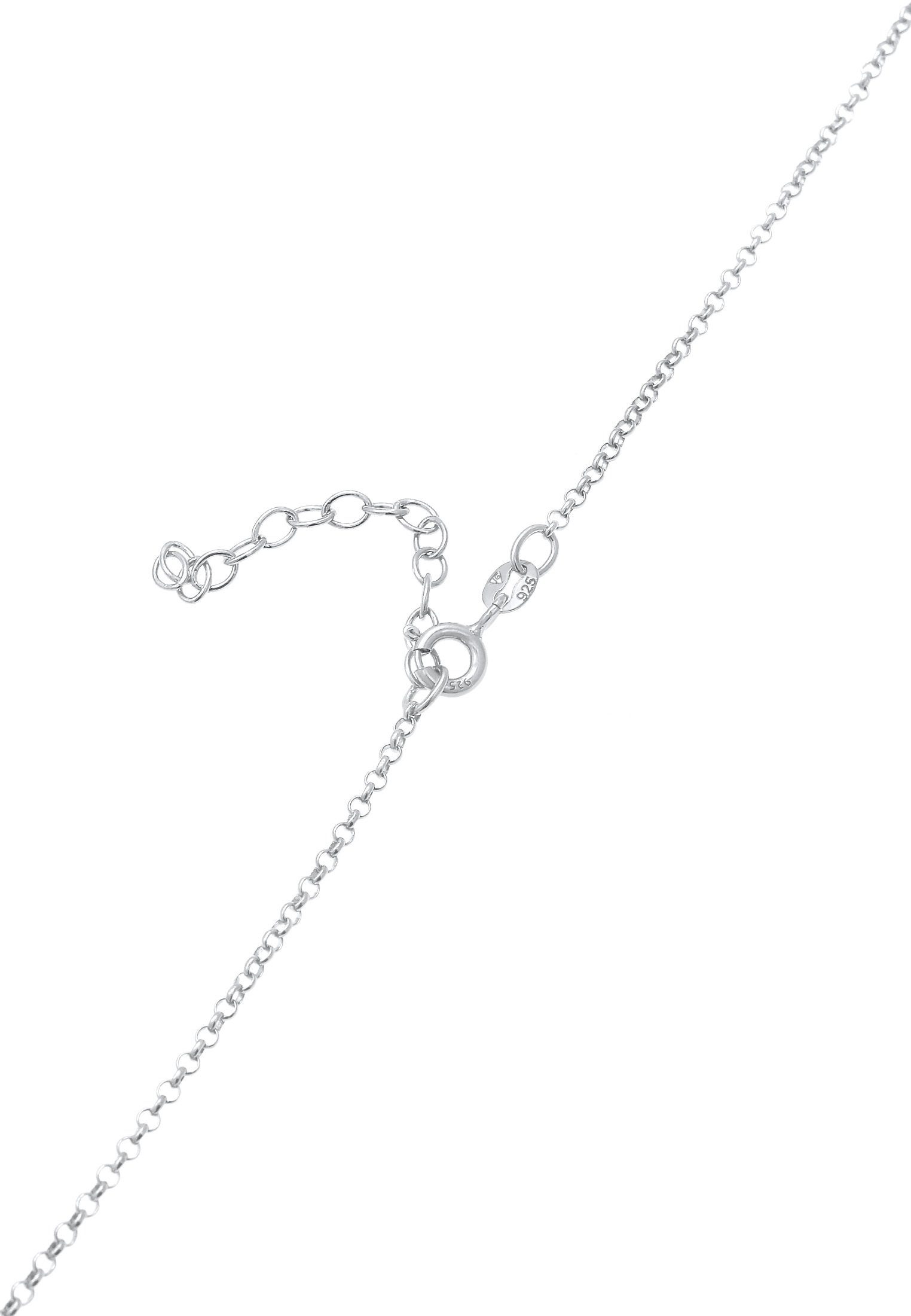 Elli Kette mit Anhänger Y-Kette Kugel 925 Silber, mit Kristallen von Swarovski® – Bild 5 von 5