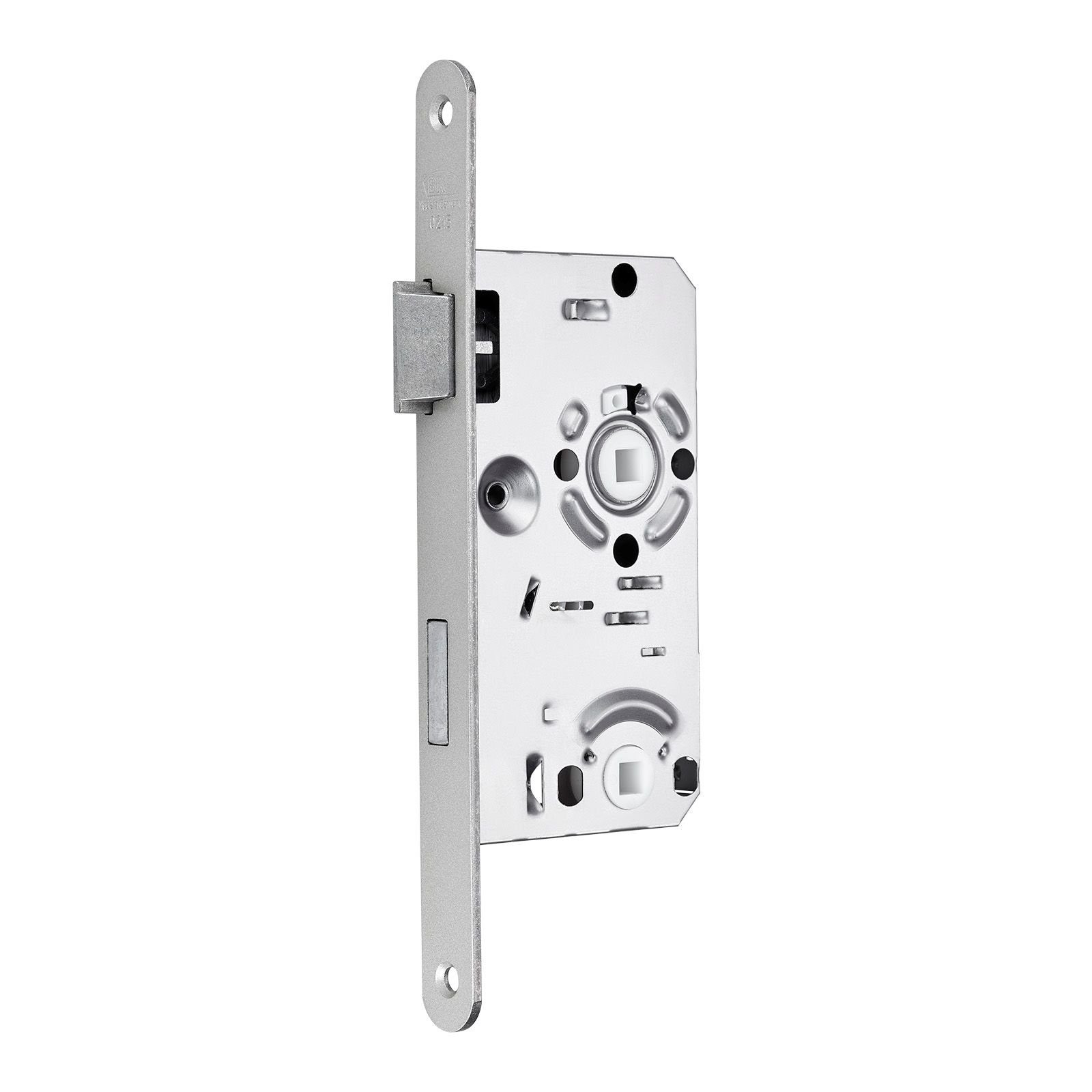 SO-TECH® Einsteckschloss Türschloss Dornmaß 55 mm Zimmertürschloss, WC-Schloss, Klasse 1, Stulp 20 mm von BKS