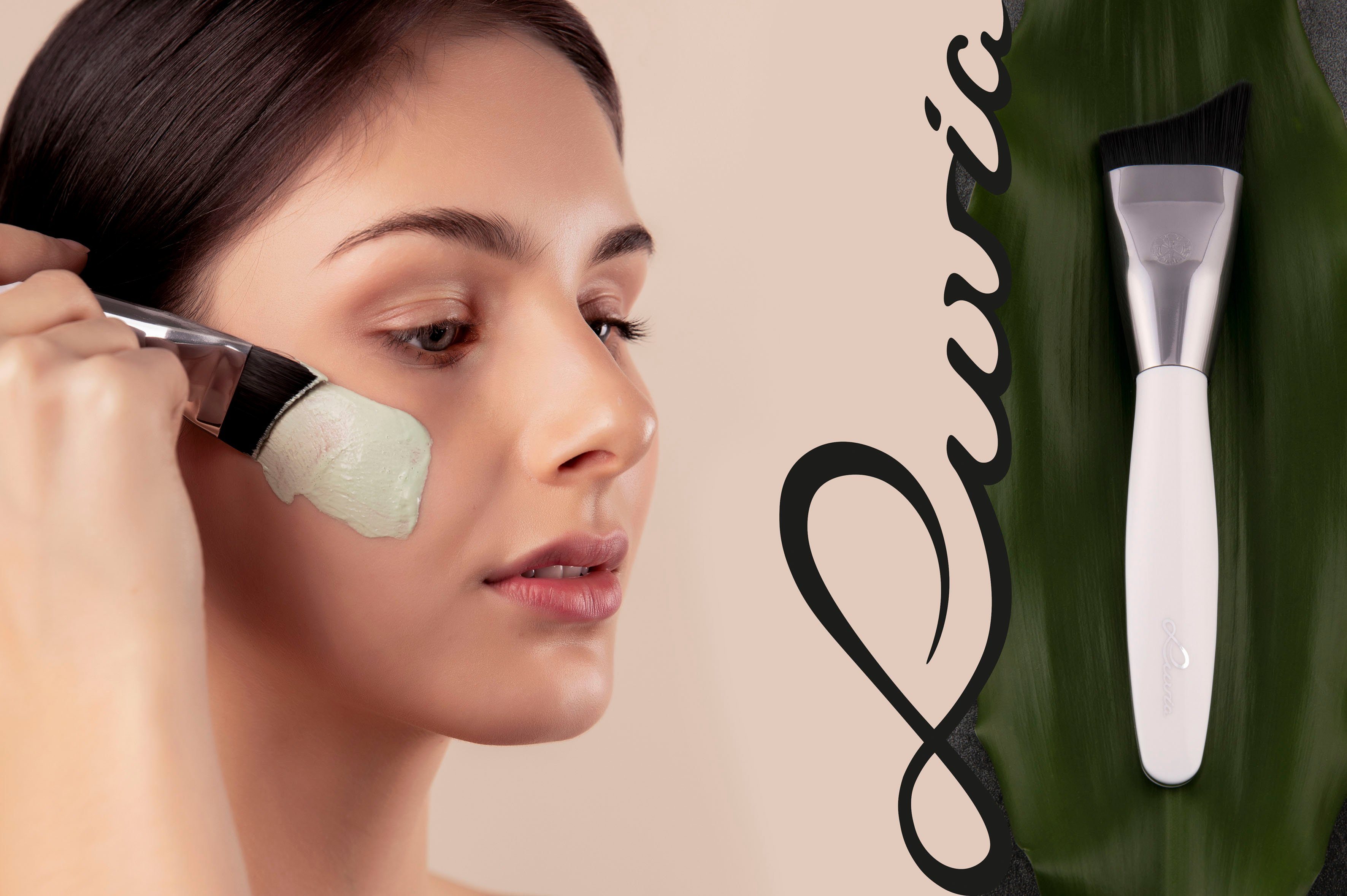 Luvia Cosmetics Maskenpinsel Moisturizer Pinsel Serum zum Brush, und Gesichtscreme von Auftragen