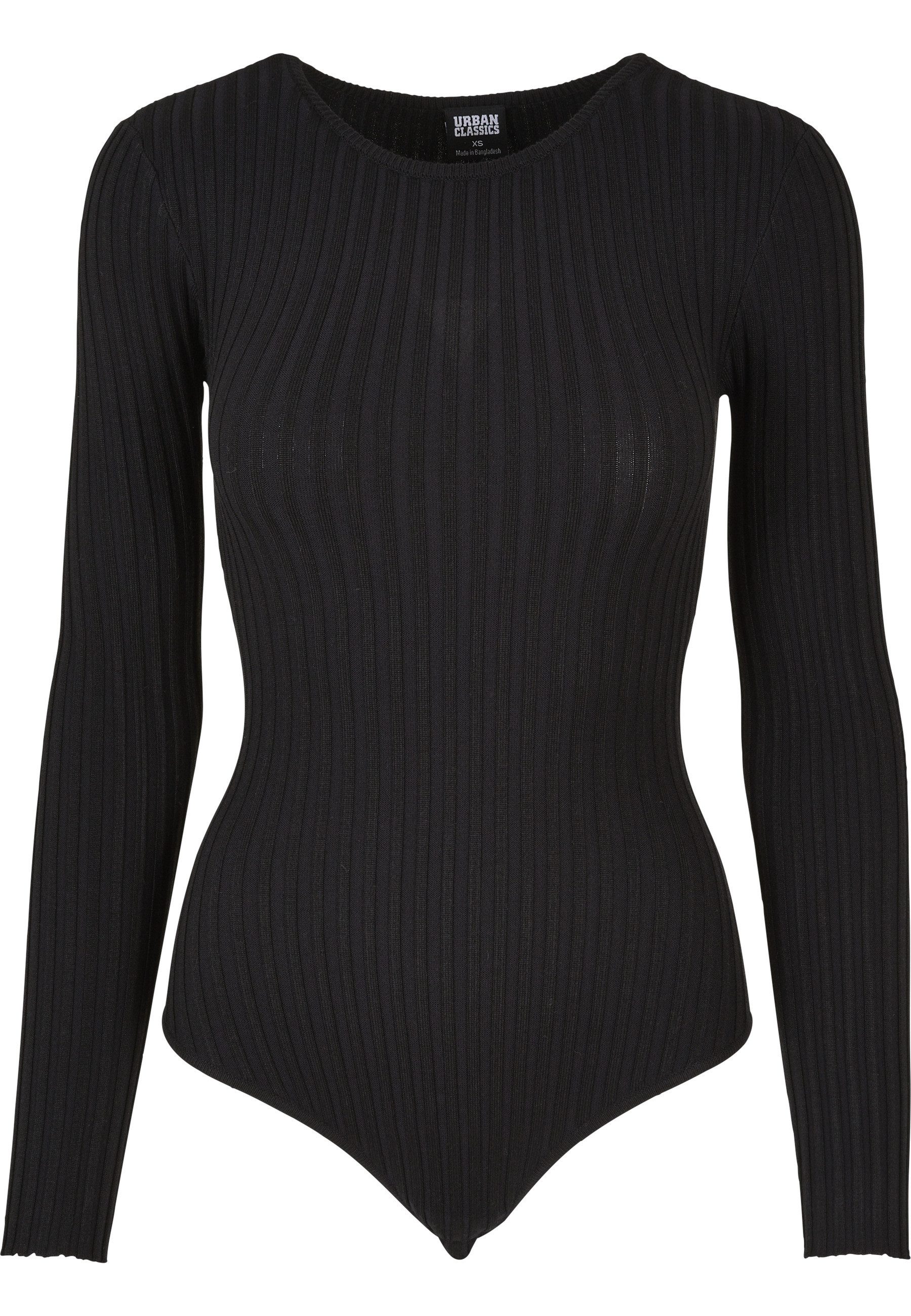 Langarmshirt Urban Classics Damen Ladies Rib Knit Longsleeve Body