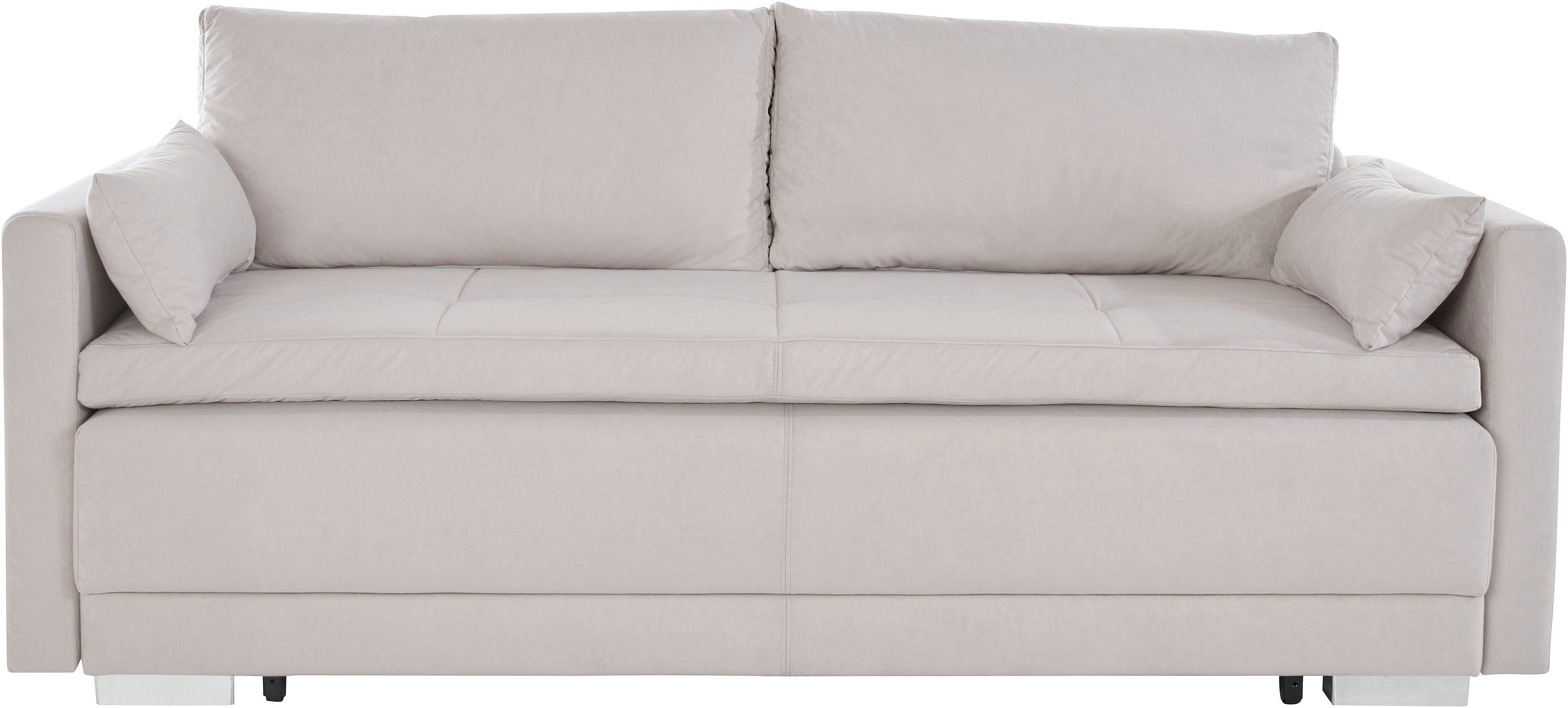 INOSIGN Schlafsofa "Berlin", mit Boxspringaufbau, Bettfunktion & Bettkasten günstig online kaufen