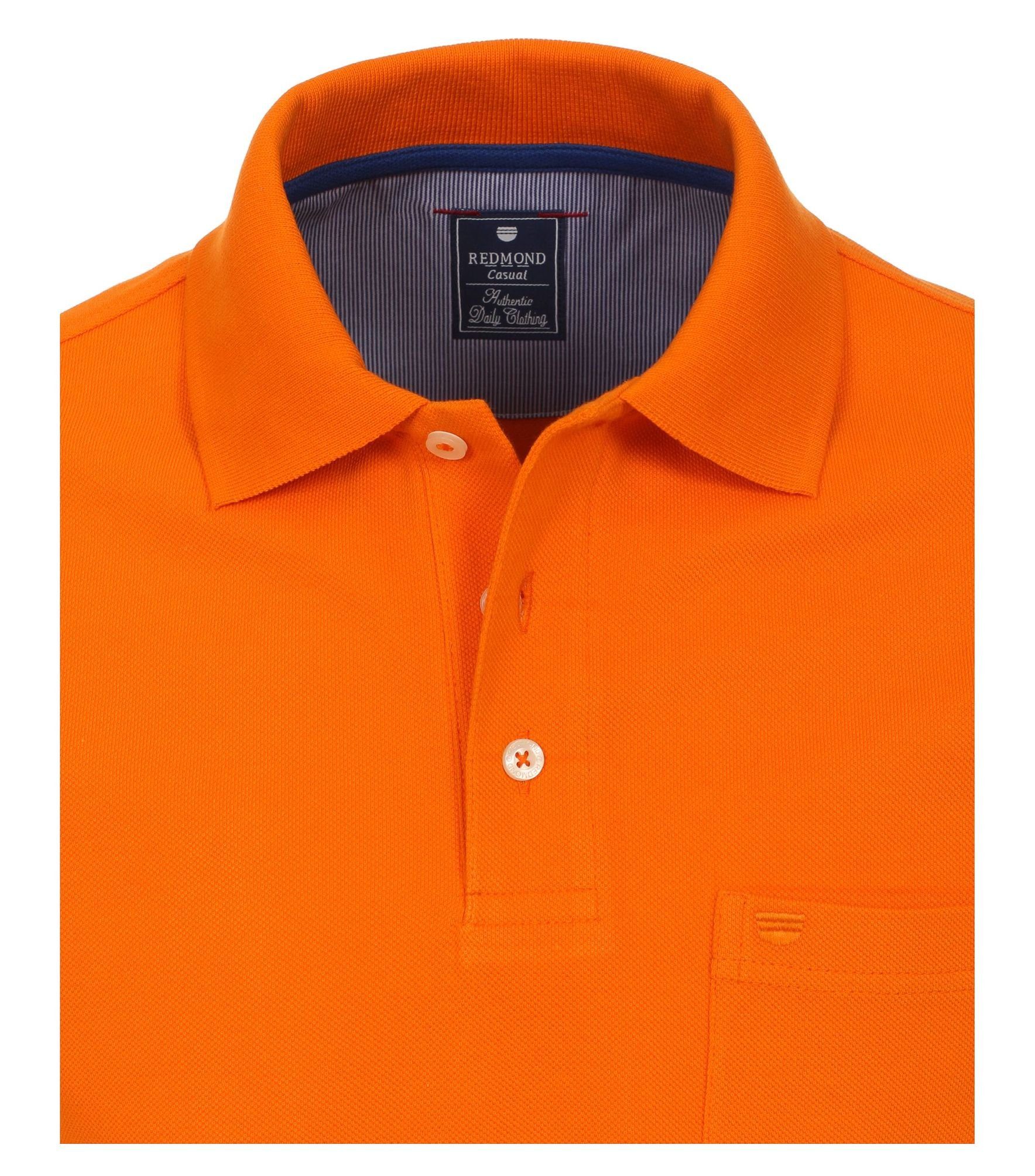 (201) Piqué Poloshirt Polo-Shirt Orange Redmond