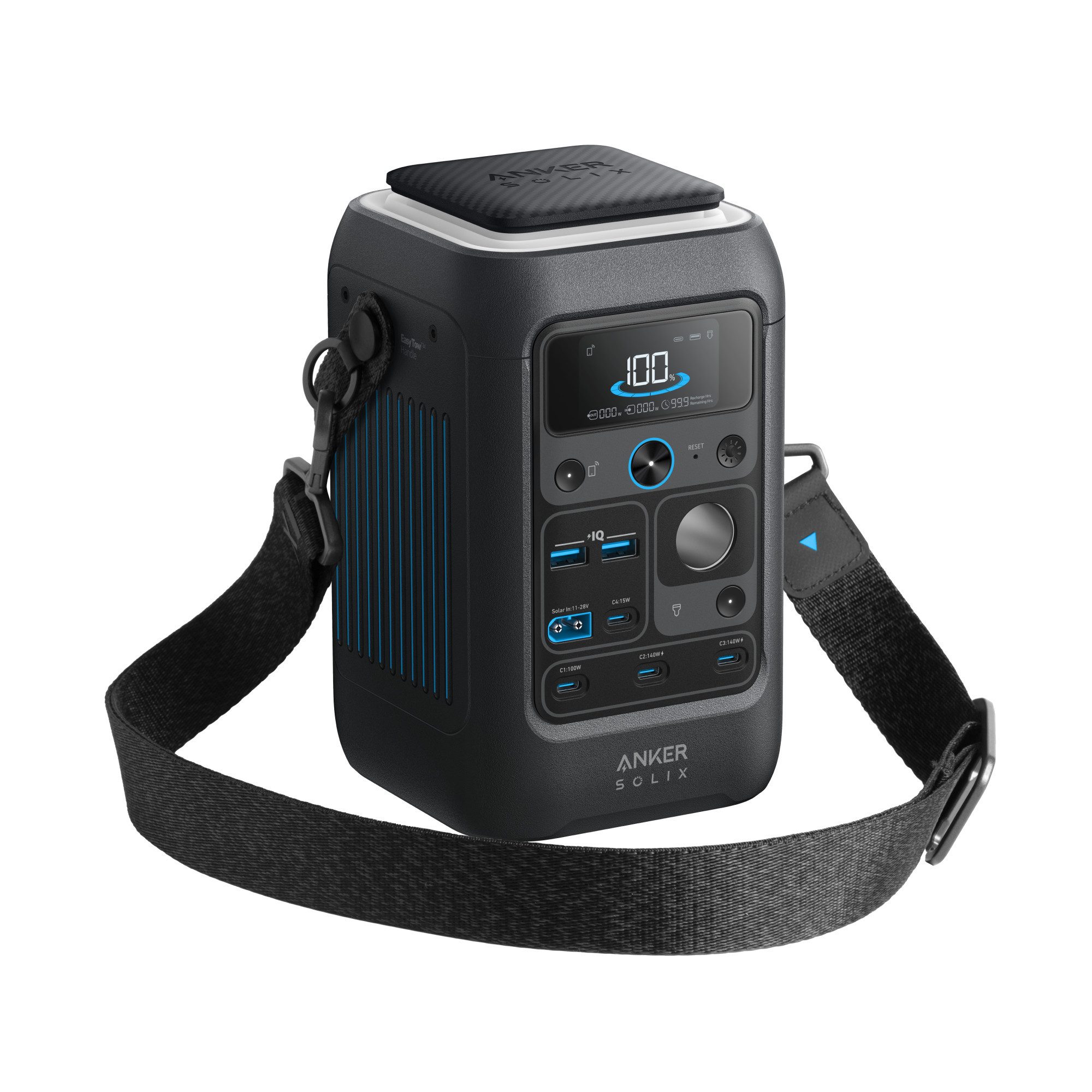 Anker Stromerzeuger Anker SOLIX C300X DC Powerstation 288Wh LiFePO4 300W für Camping, (1-tlg), Outdoor, Camping, Reisen und Notfälle