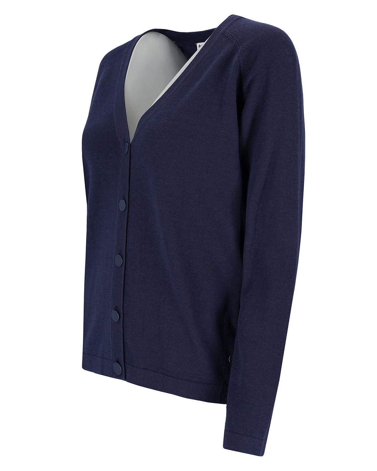 Hajo Strickjacke Cardigan mit V-Ausschnitt