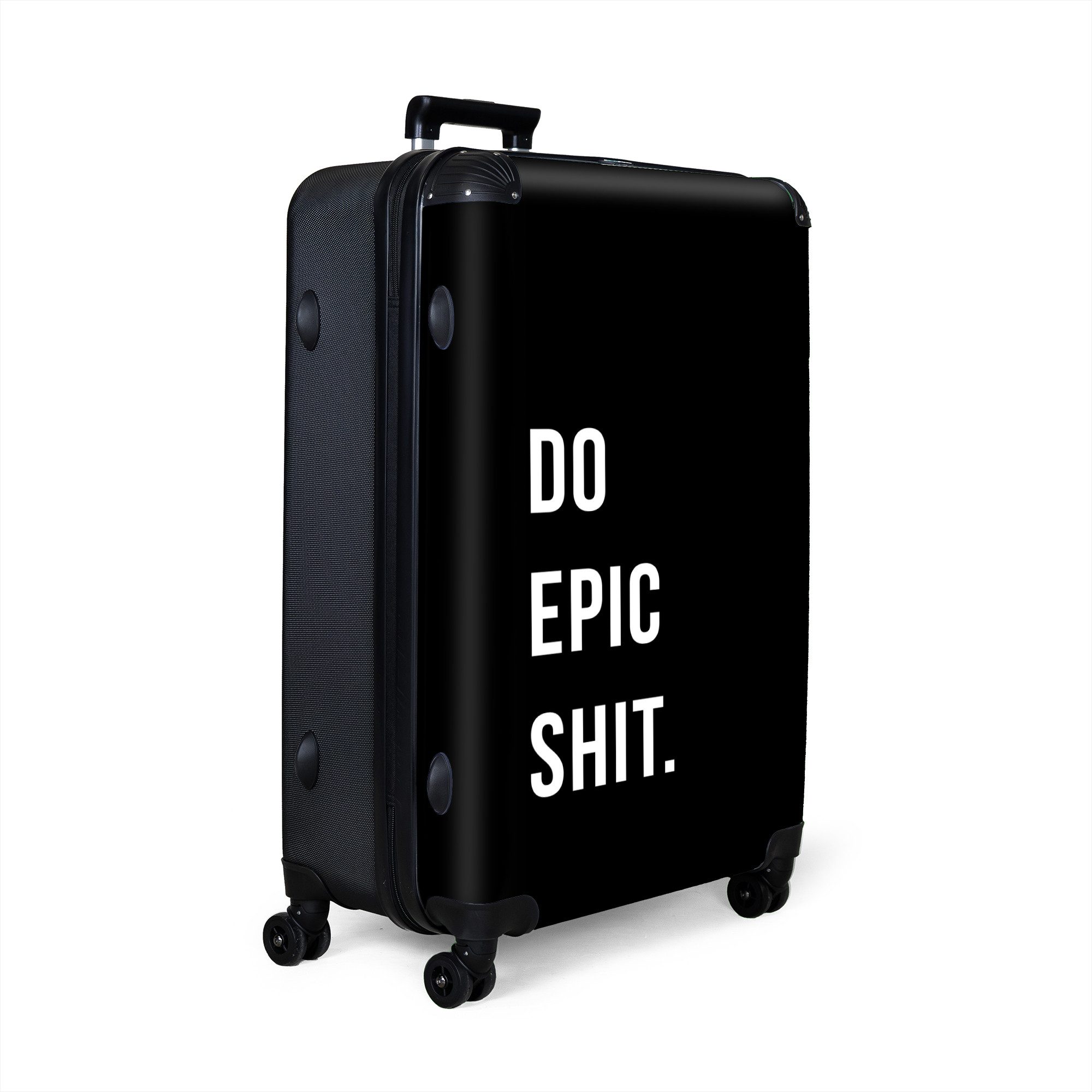 NoBoringSuitcases.com© Hartschalen-Trolley Zitate - Mach epischen günstig online kaufen