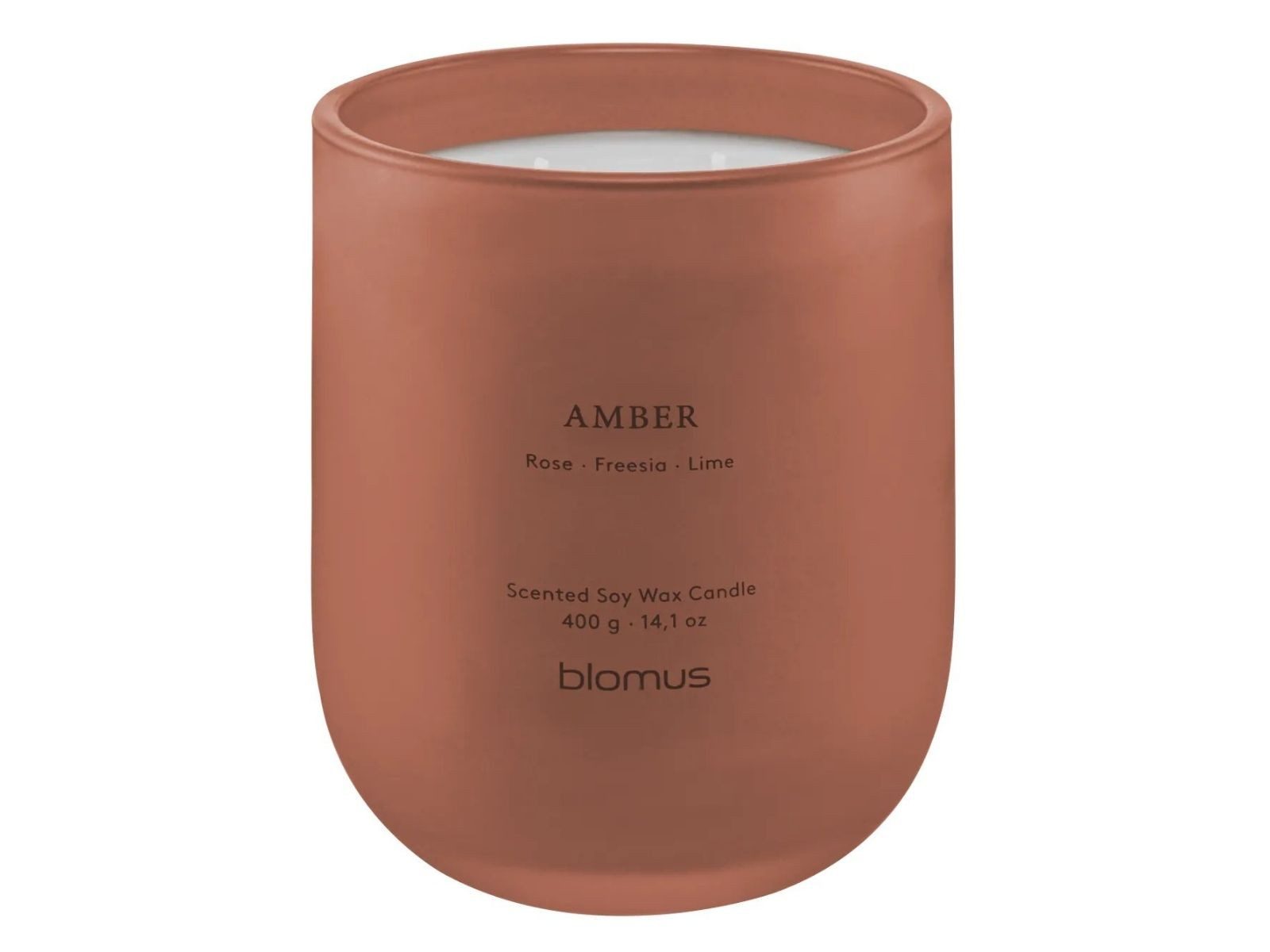 blomus Duftkerze TUOKSU Duftkerze L Amber rustic brown 11cm