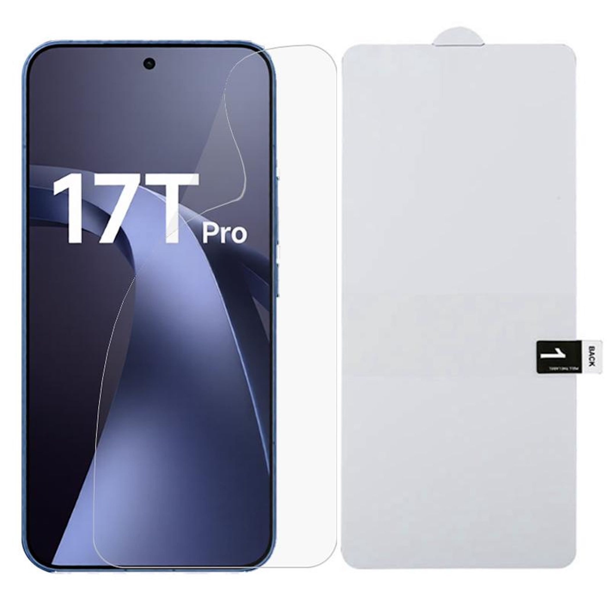Wigento Displayschutzfolie Hydrogel für Xiaomi 17T Pro Full Cover Screen Schutz Kratzfest für Xiaomi 17T Pro, Hydrogel, Full Screen, selbstheilend