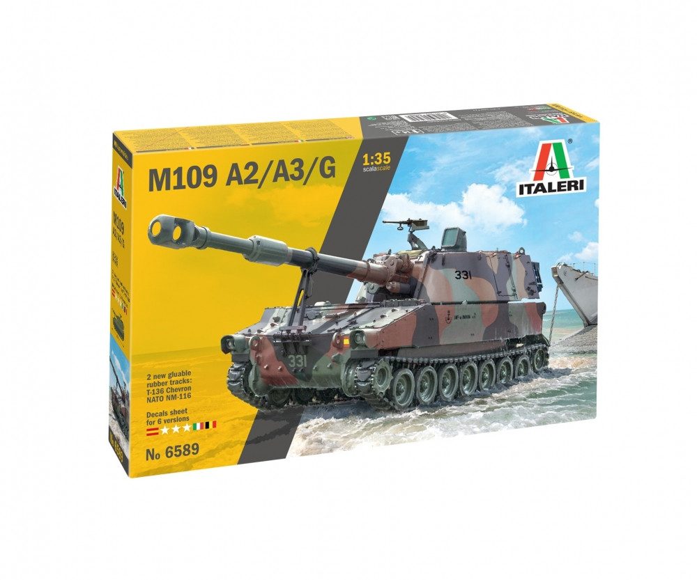 Italeri Modellbausatz Italeri 1:35 M-109/A2-A3G Selbstfahrlafette